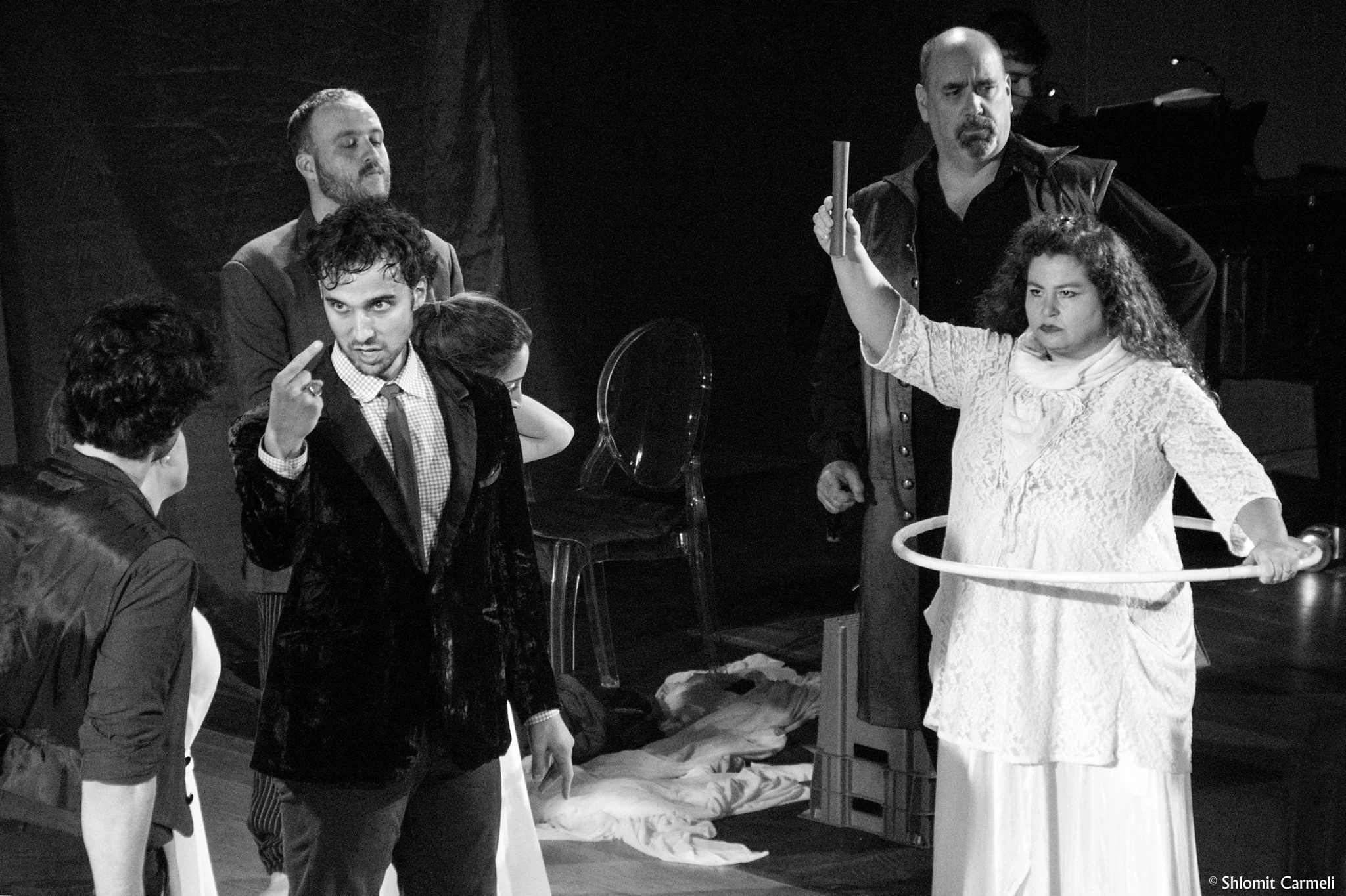 Matthew Patrick Morris as the Count in Mozart's "Nozze di Figaro" at Tel Aviv Summer Opera