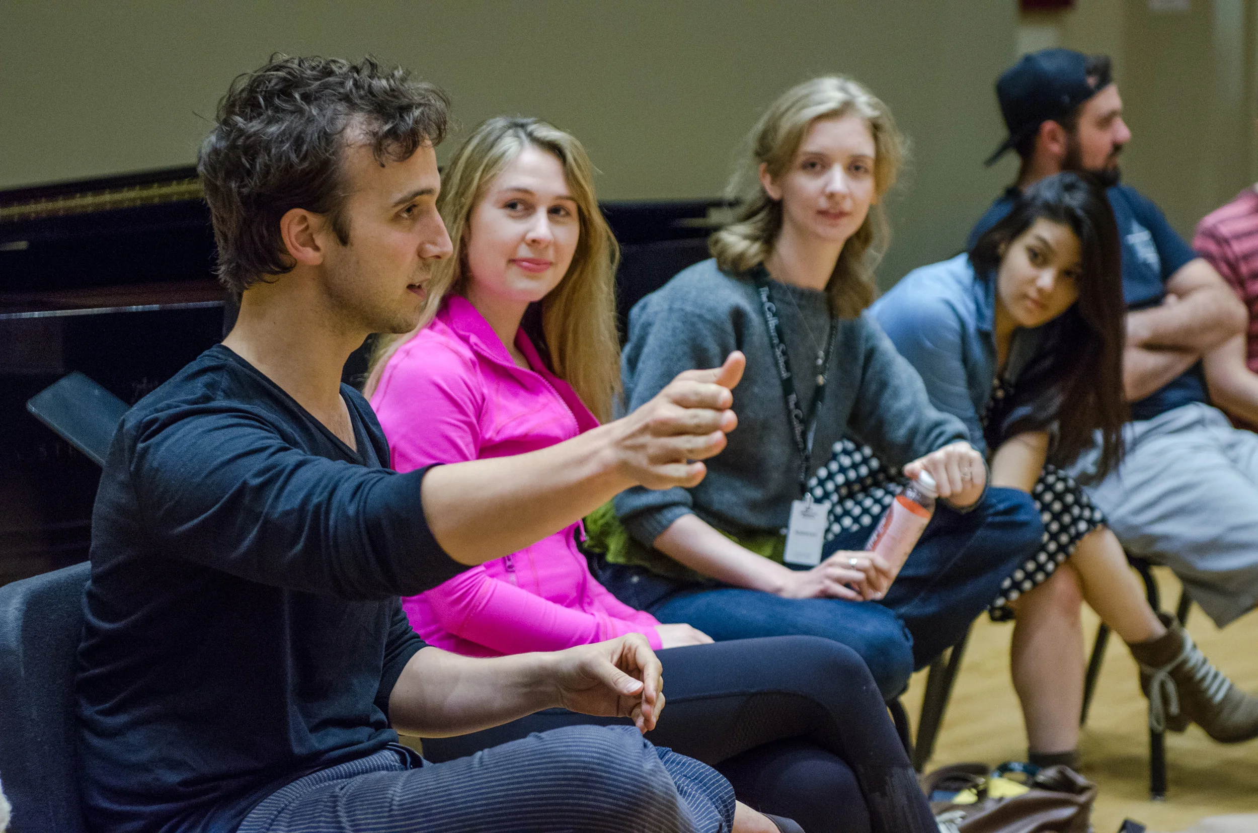 Matthew Patrick Morris teaching at SongFest