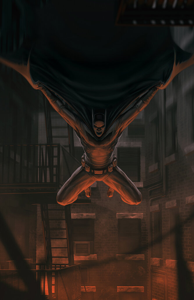 Batman: Into Crime Alley — Tom Velez Illustrator & Designer