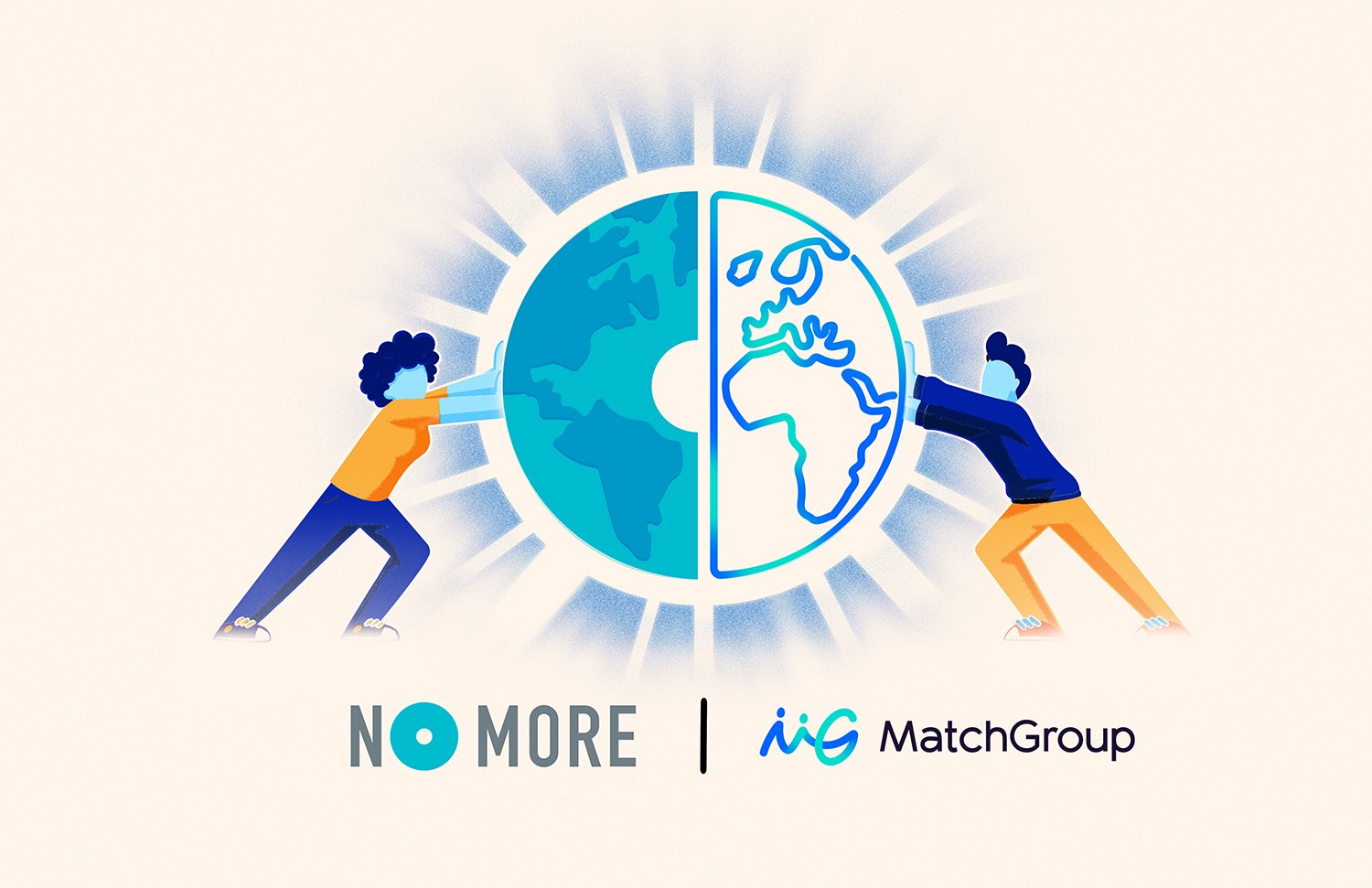 Illustration for Match Group & NO MORE Expand Global Partnership To Help End Domestic Violence & Sexual Assault