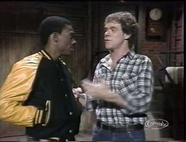 Eddie Murphy and Joe Piscopo