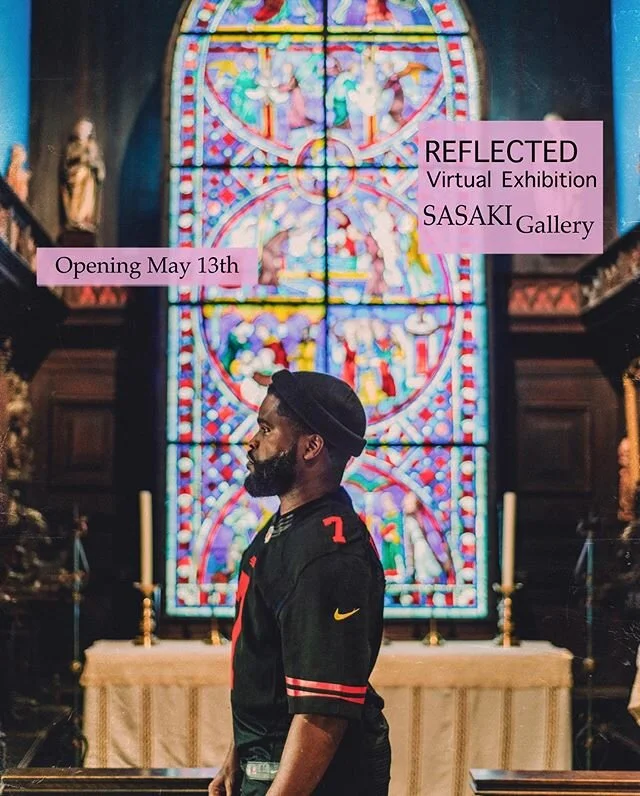 The REFLECTED series by @fedaeid will be featured in the @sasakidesign virtual gallery beginning tomorrow.

I had the honor of not only being photographed but I also crafted a DJ mix that you&rsquo;ll hear in the virtual gallery.

Join Us as we celeb