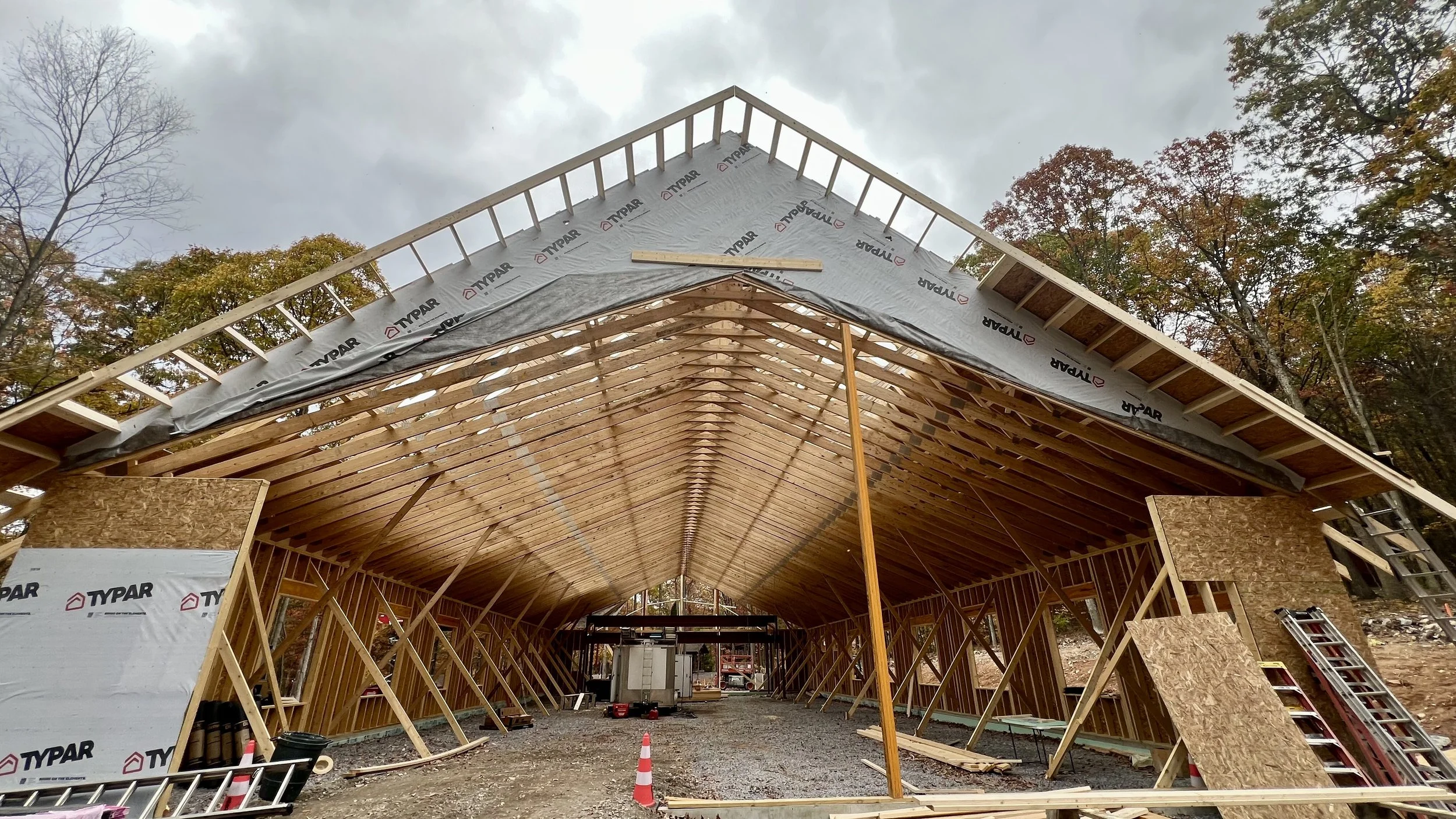 Looking from the future stage side