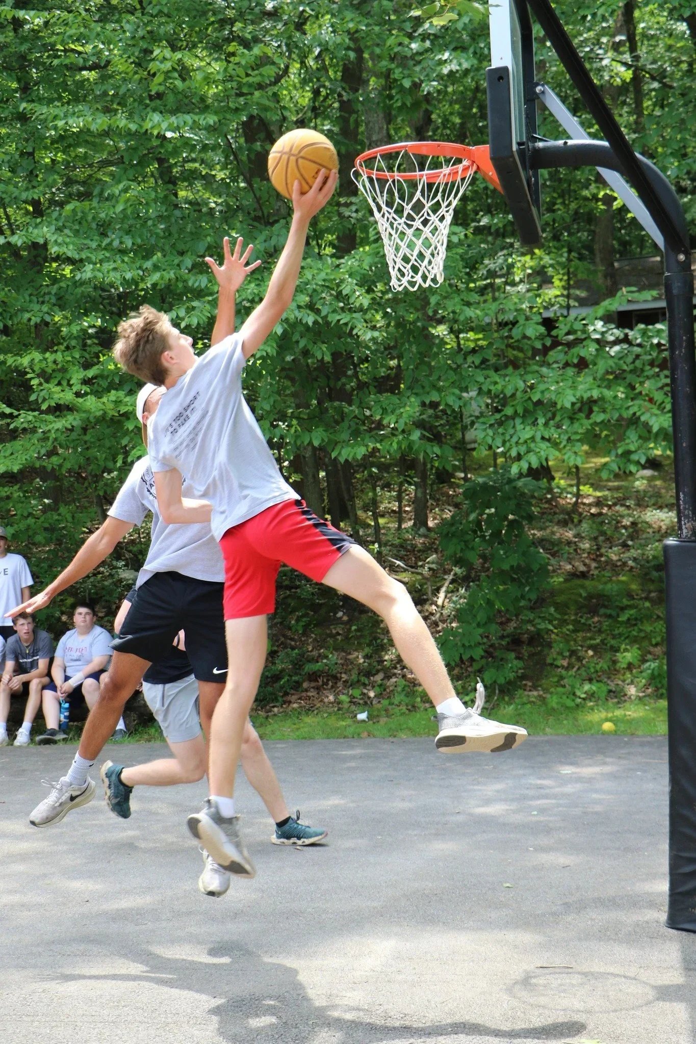 Outside Basketball Court