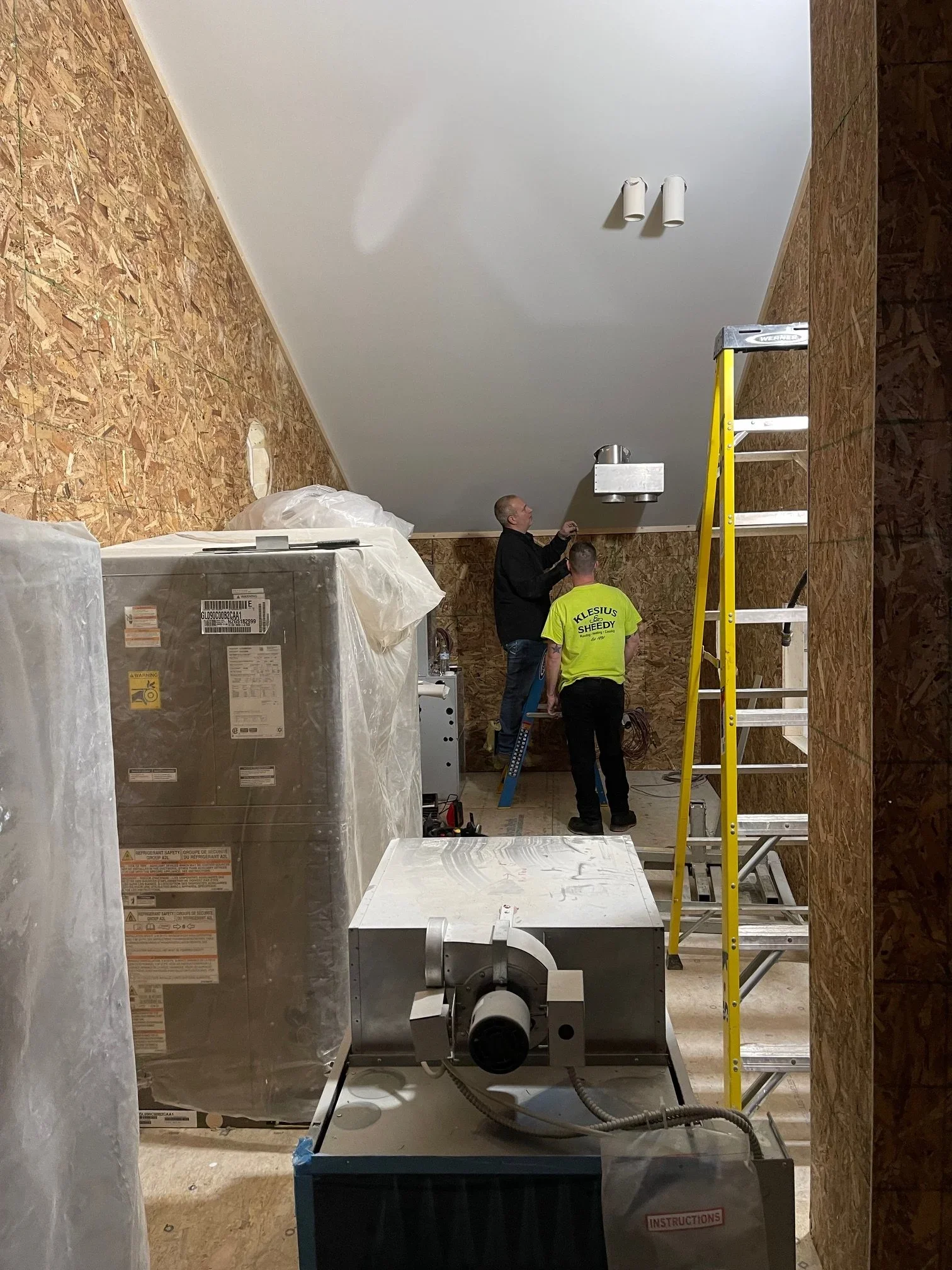 Feb. 10 - Furnace loft will be very full