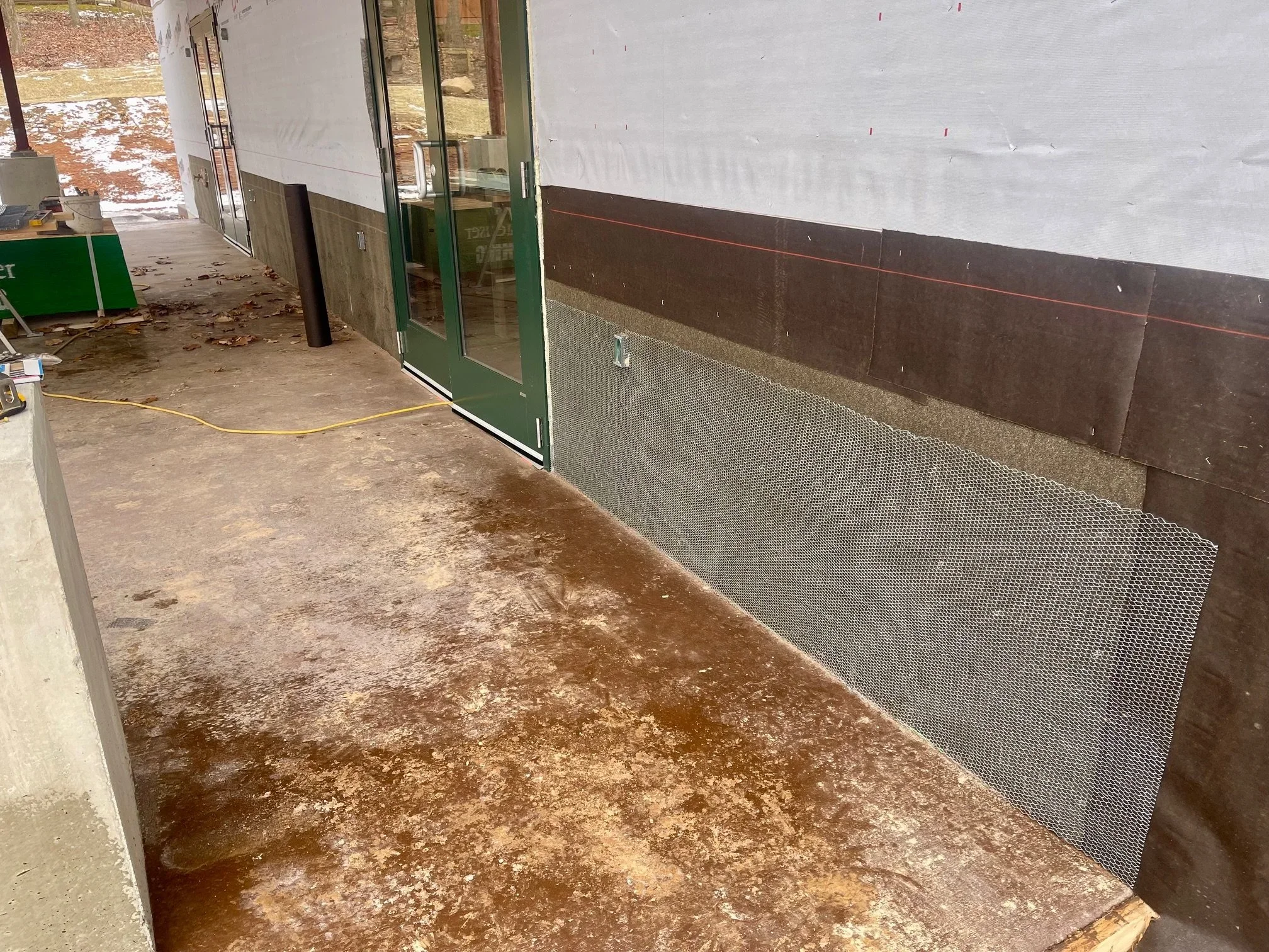 Jan. 6 - Mesh for stonework