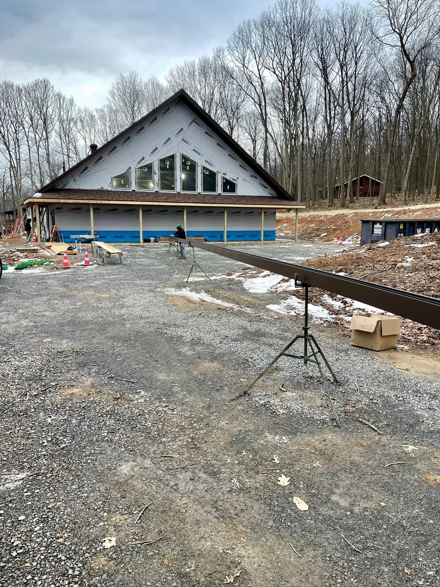 Jan. 6 - Gutter Install