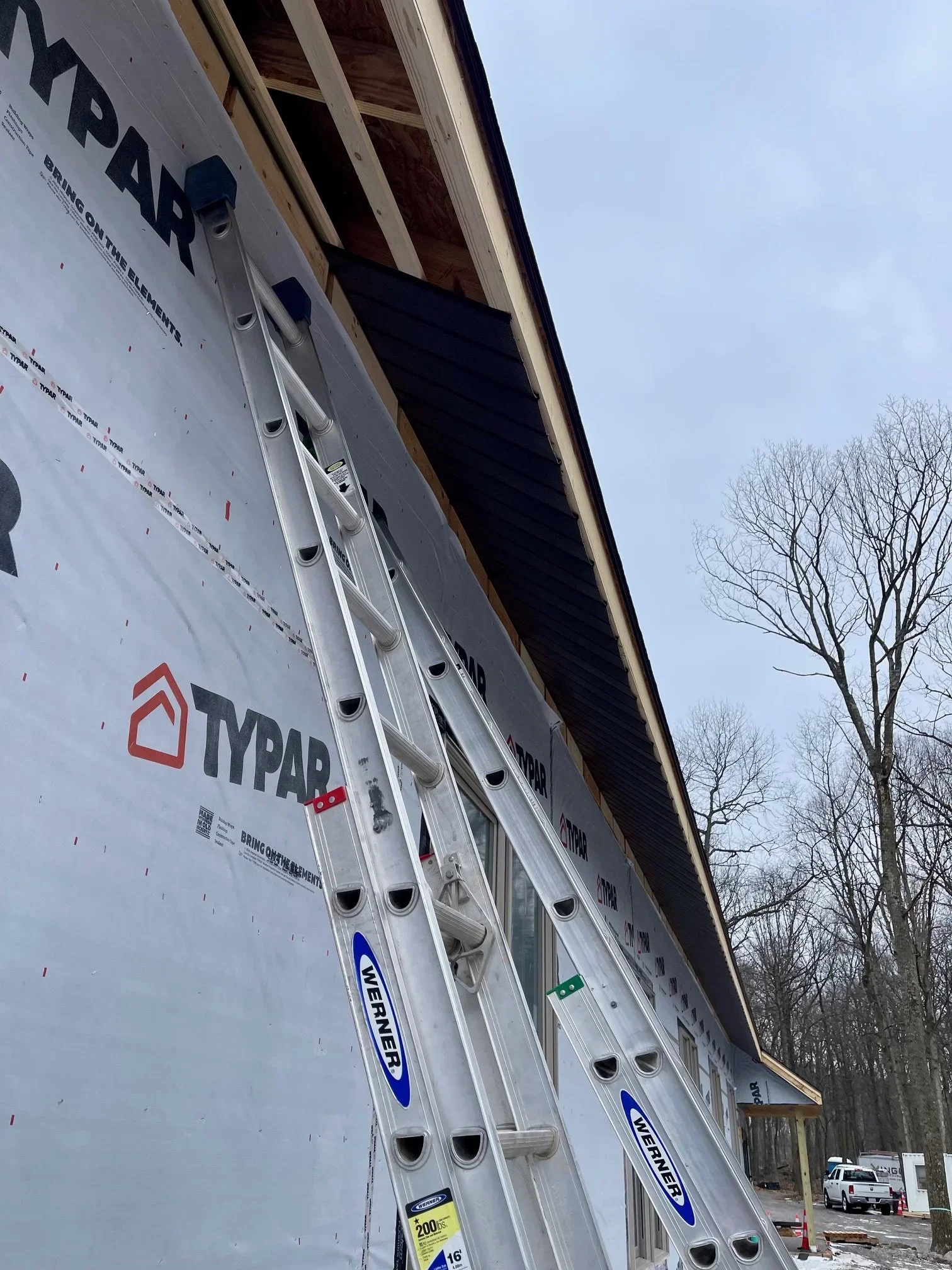 Jan. 6 - Soffit install