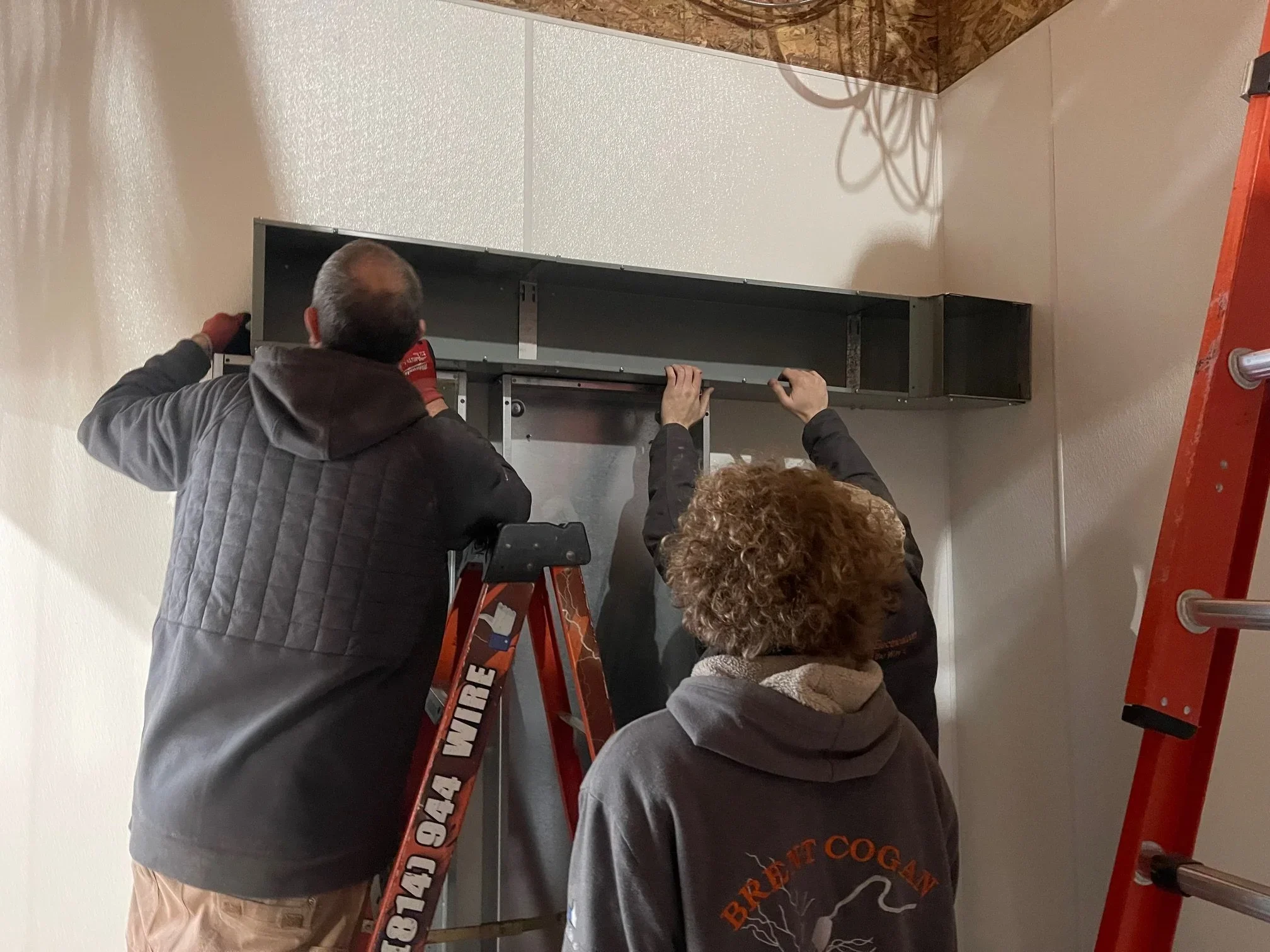 Dec. 17 - Electrical rough-in nearly complete