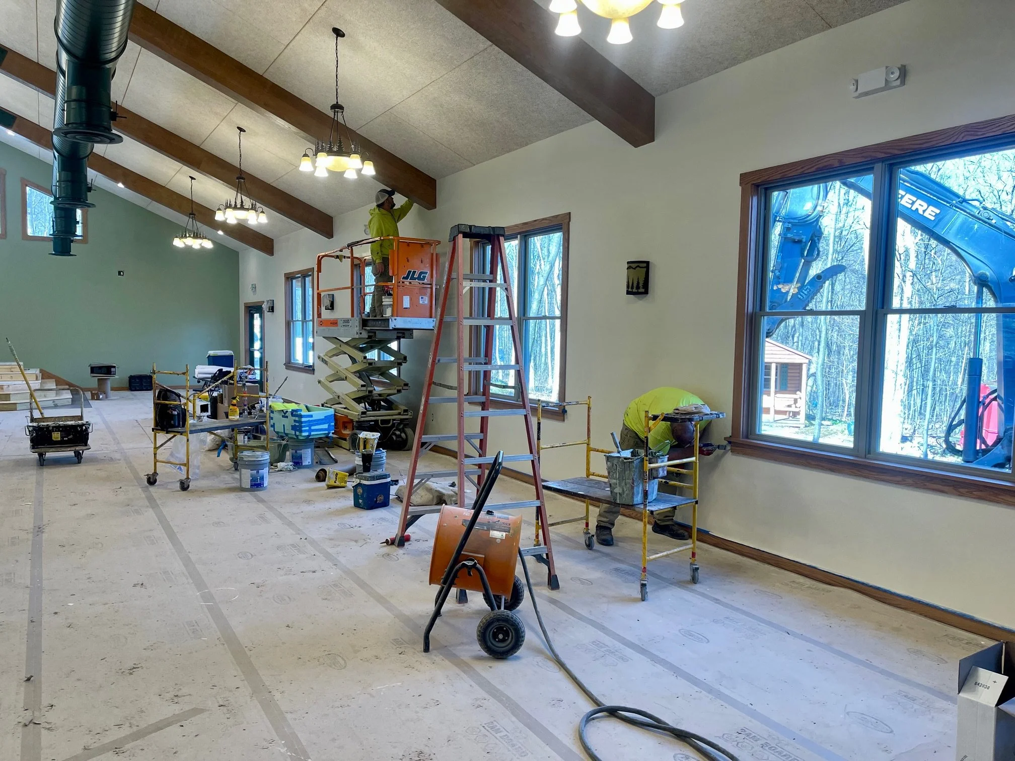 March 23 - Final painting touch-ups