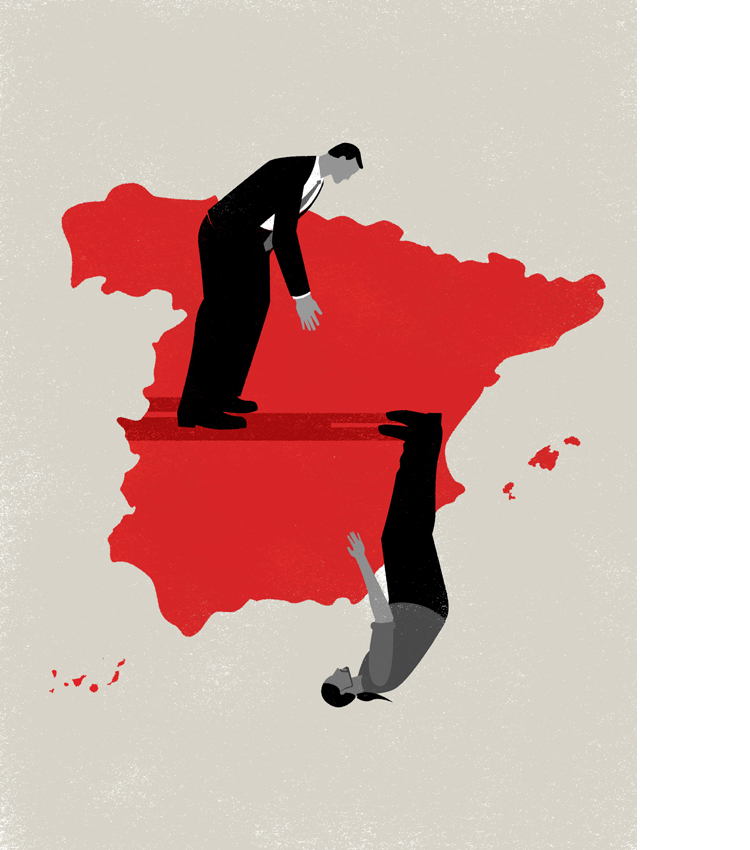 Diferent perception of reality among spanish political leaders