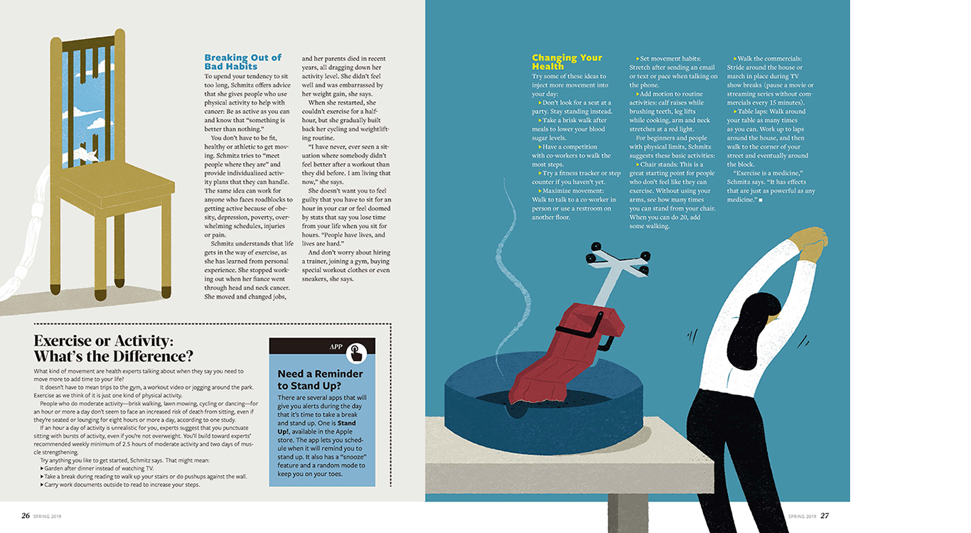 Vim &amp; Vigor Magazine - Is sitting really the new smoking?