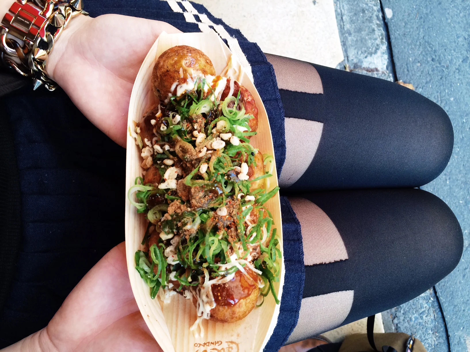 Takoyaki Balls in Harajuku