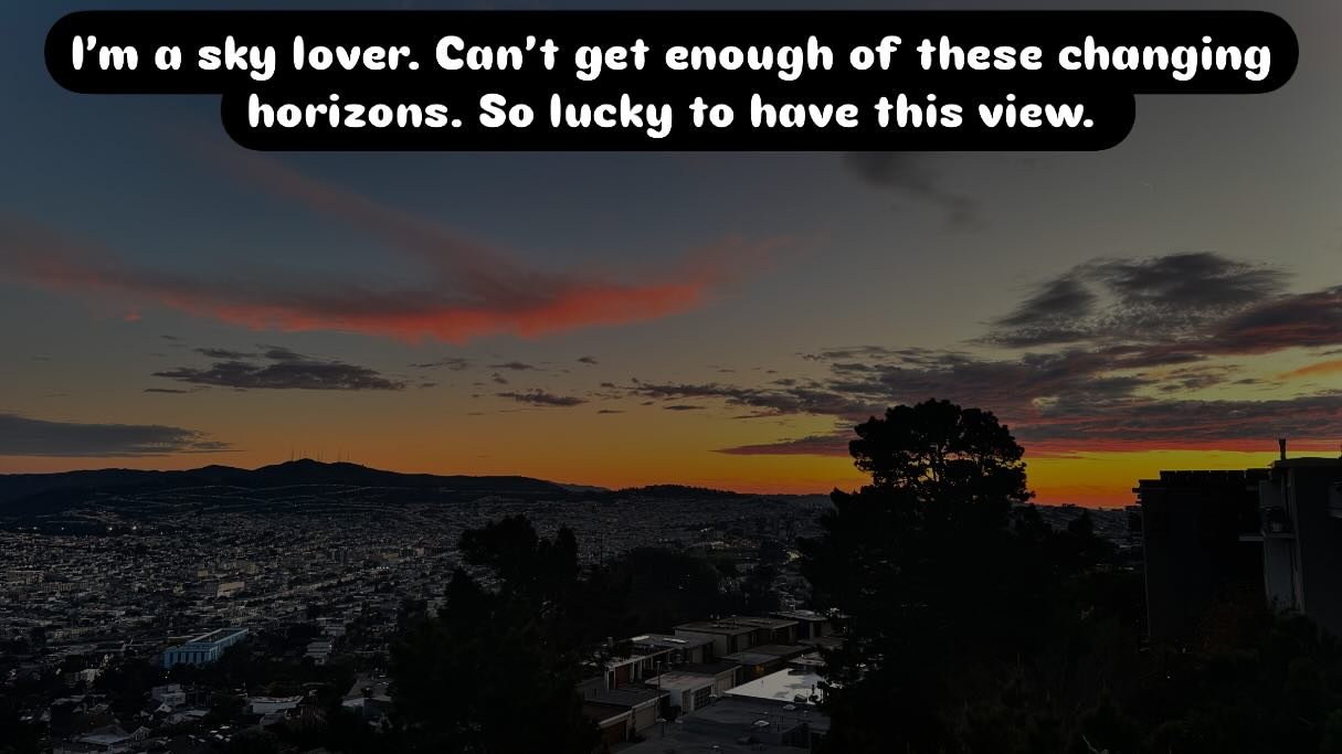 Big Sky.  Vistas.  One of my favourite things.