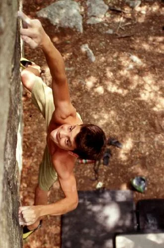 A young Paul Robinson, crushing then, crushing now. Photograph from NEB's archive.