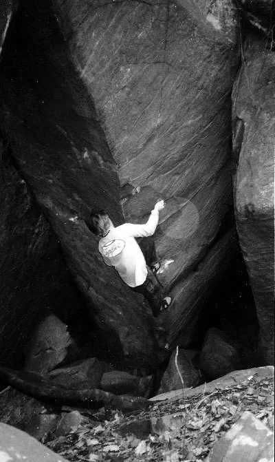 Pete Ziegenfuss on the Big Wednesday project at Haycock. Photograph by Char Fetterolf.