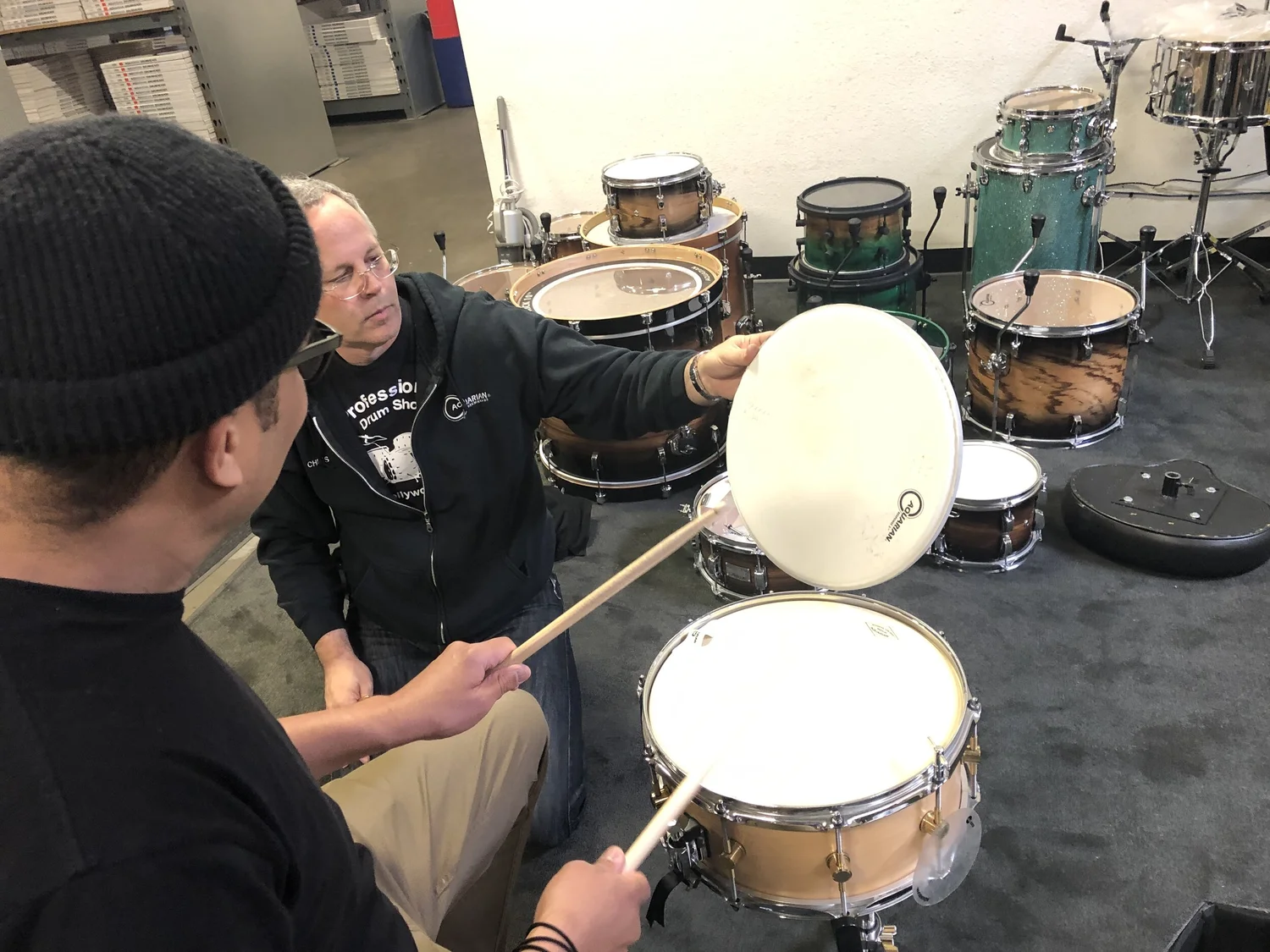 The Drum Brigade Podcast Episode 73- *Bonus Episode- Aquarian Field Trip