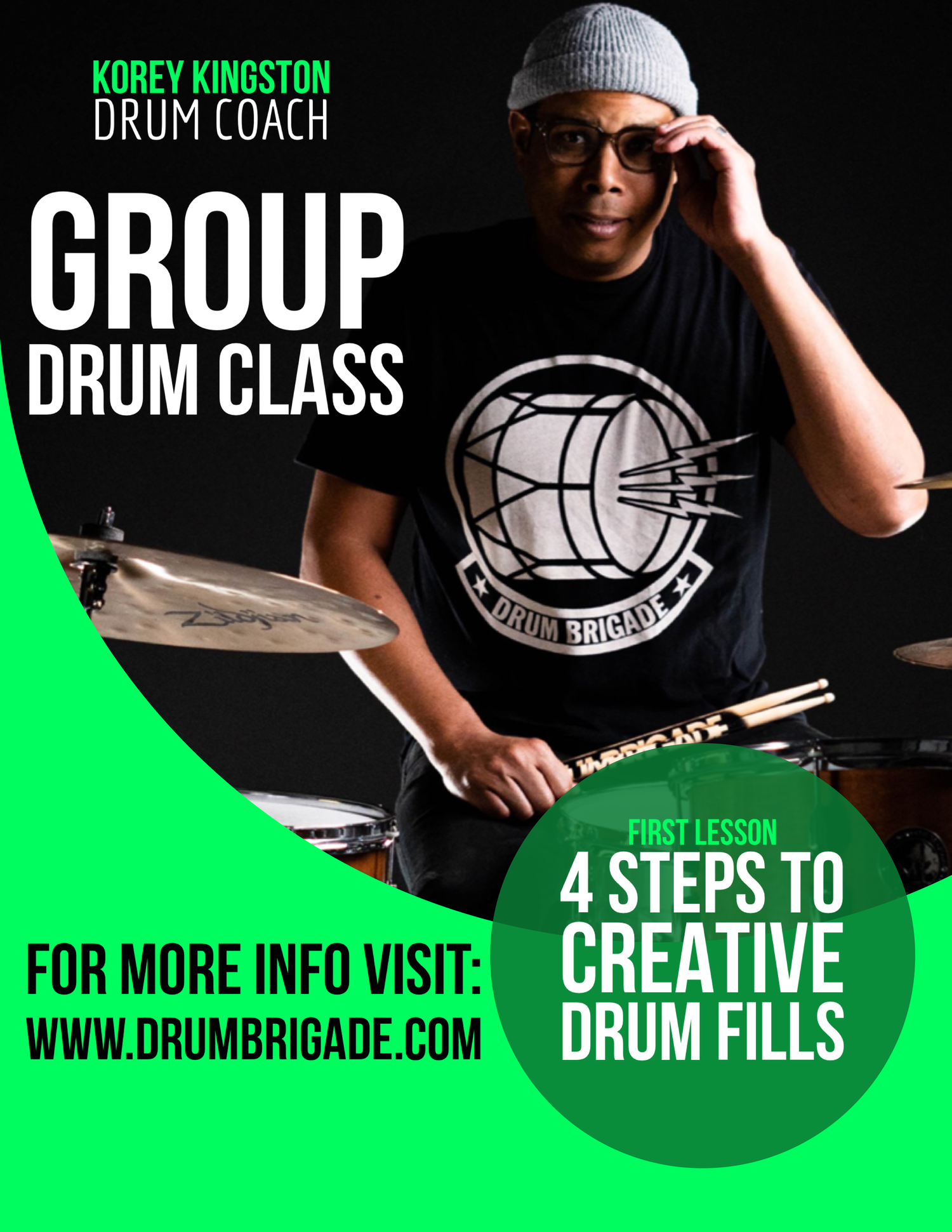 The Drum Brigade Podcast Episode- Group Class Promo episode artwork