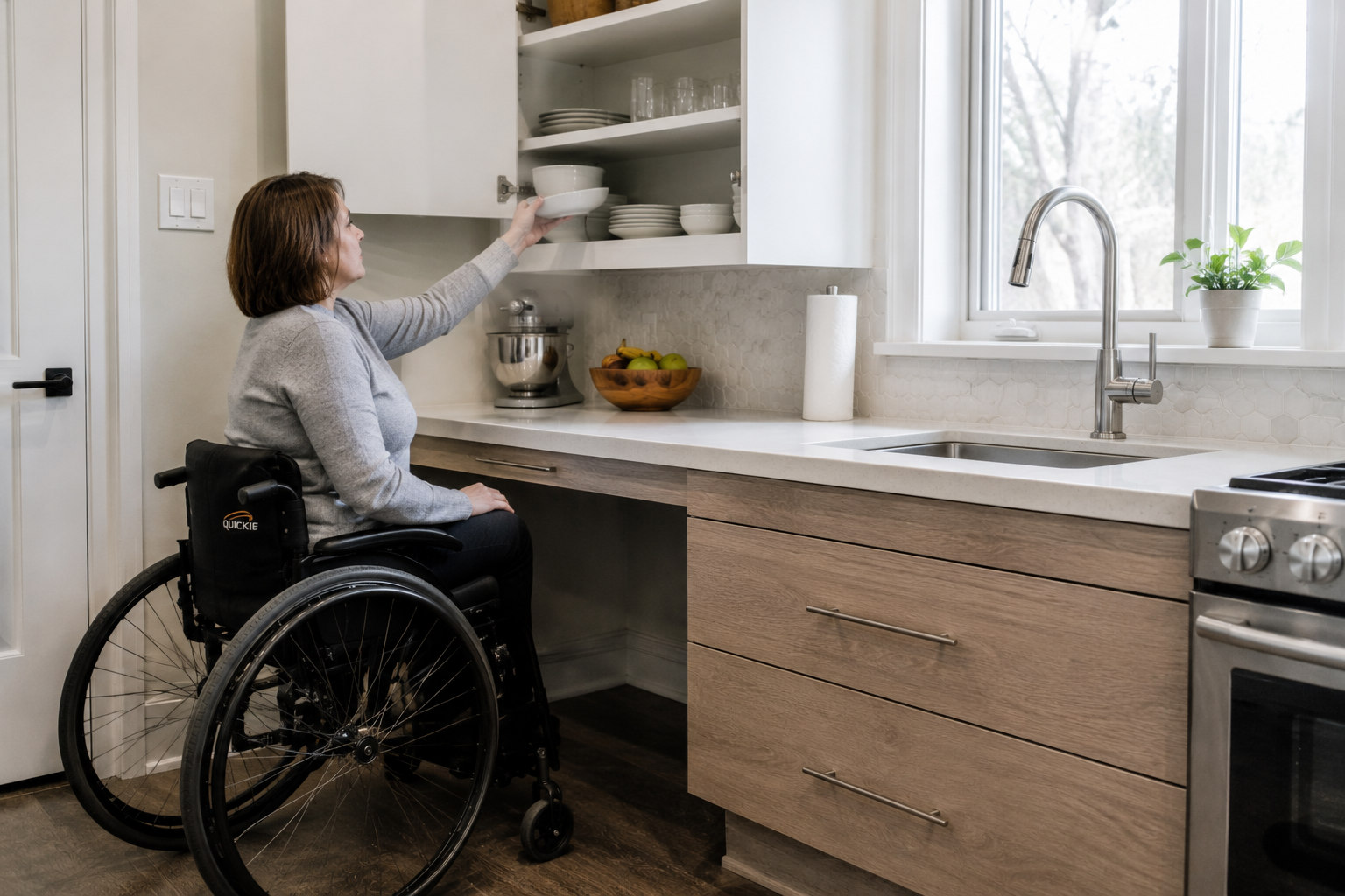wheelchair accessible kitchen ideas