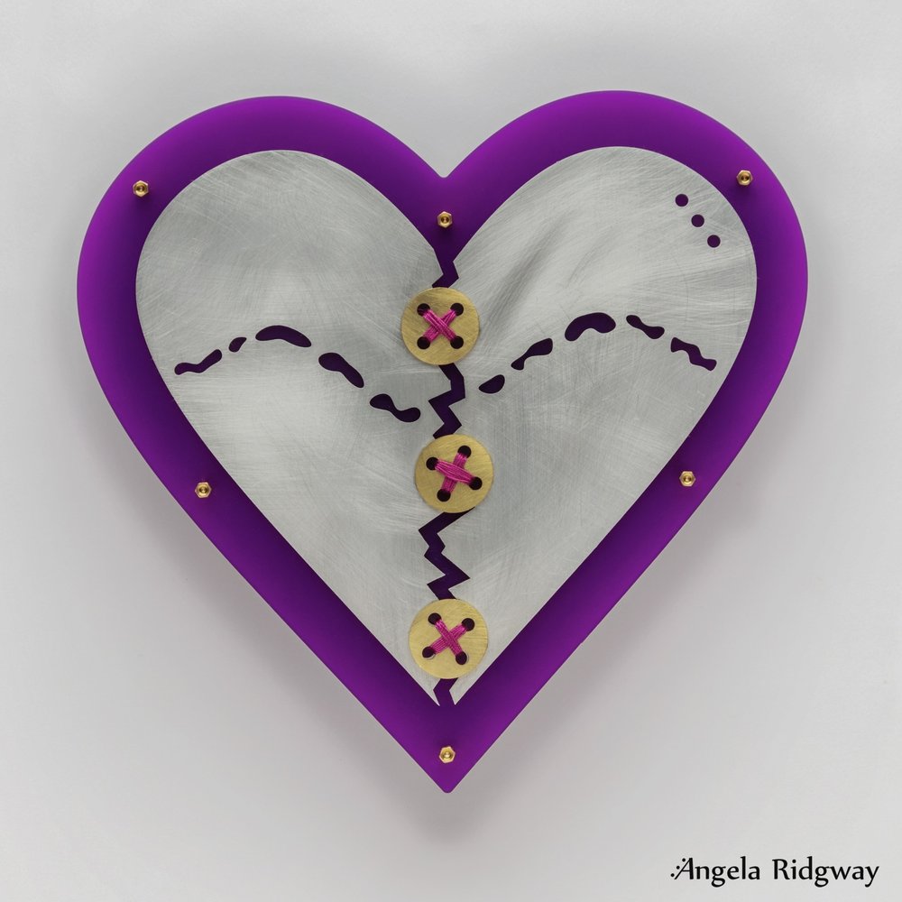 Buttoned Up Broken Heart Angela Ridgway