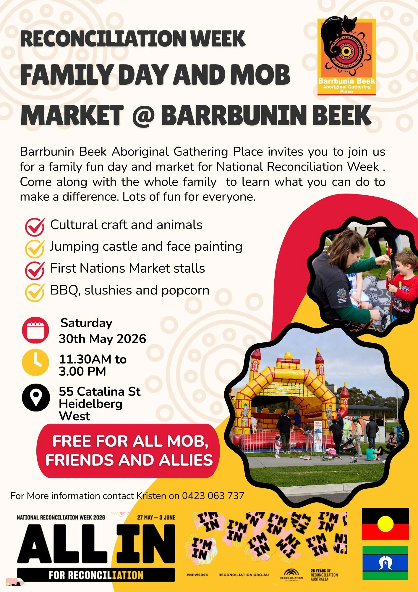Barbunnin Beek - Reconciliation Week Family Day and Mob Market
