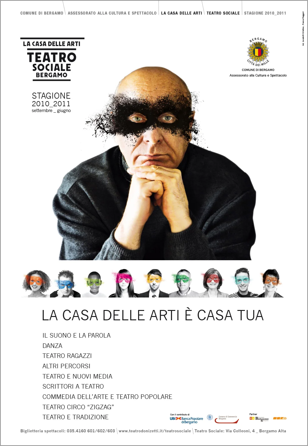 manifesto 70X100 cm, stagione 2010_2011