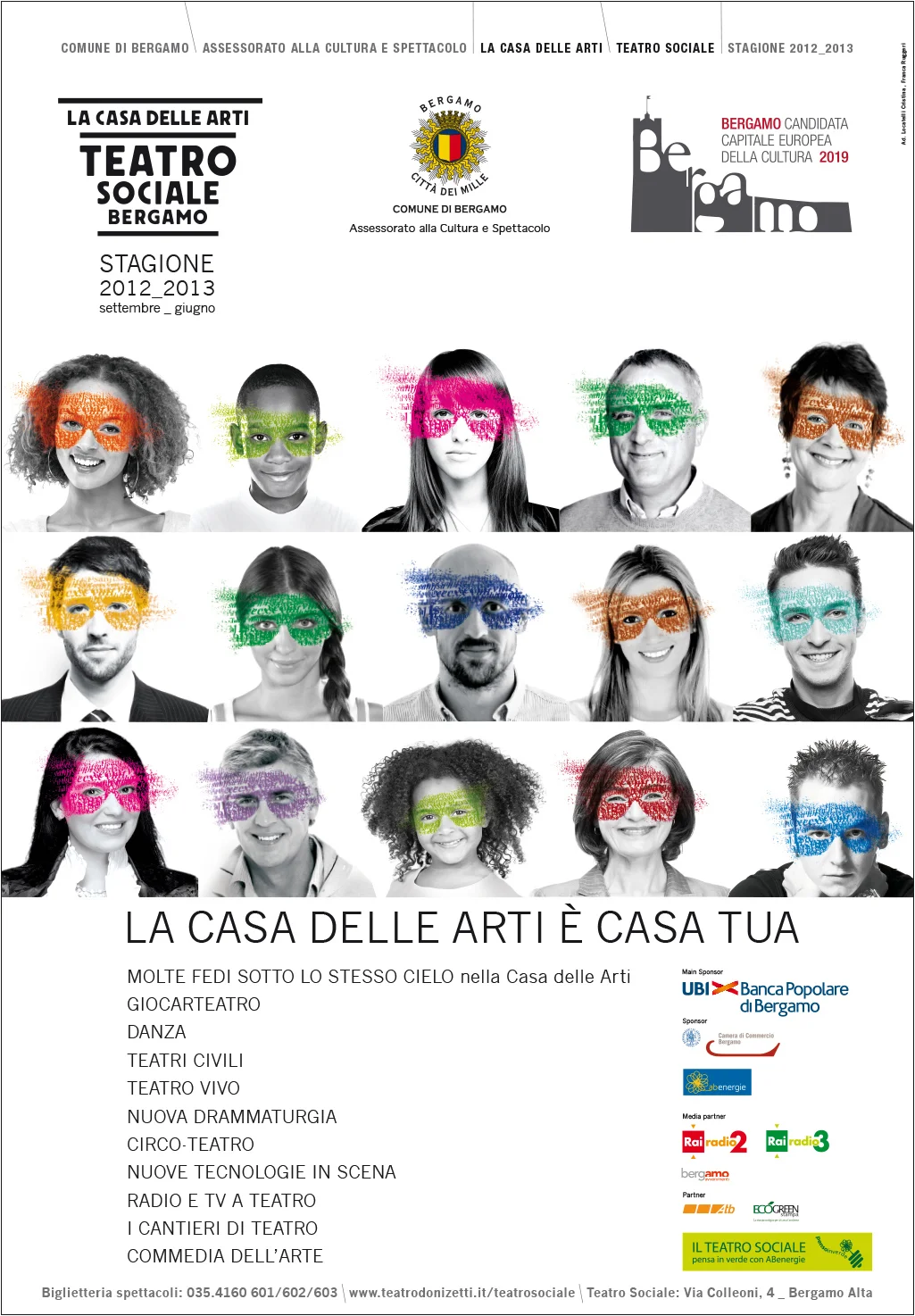 manifesto 70X100 cm, stagione 2012_2013
