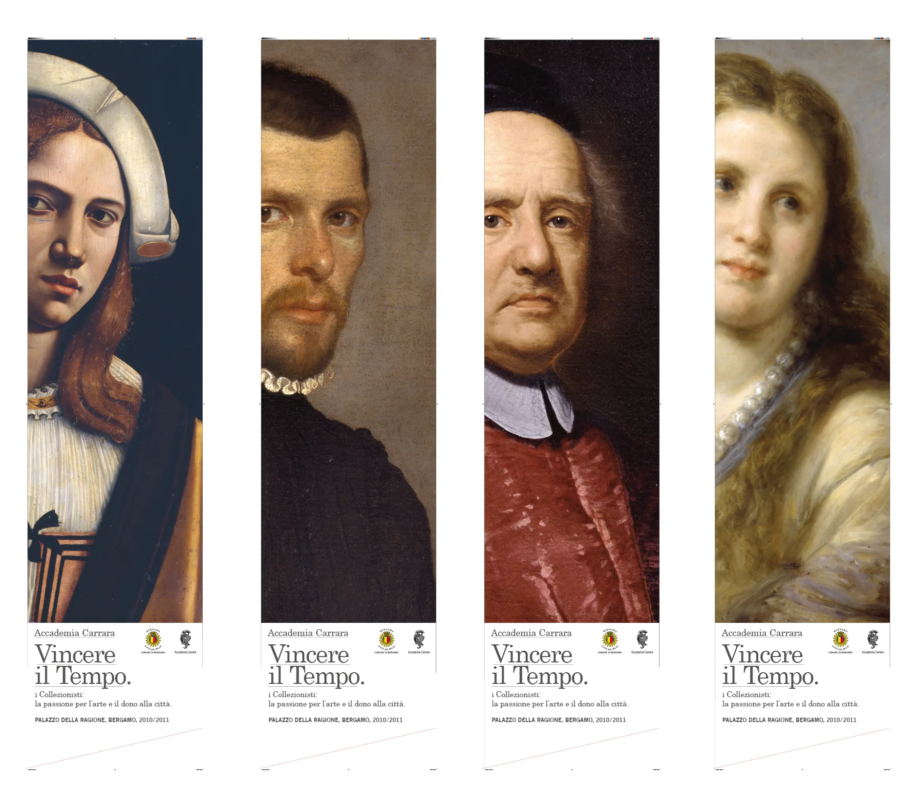 quattro vele f.to 60x2500 cm_palazzo della regione_piazza vecchia_città alta_bergamo