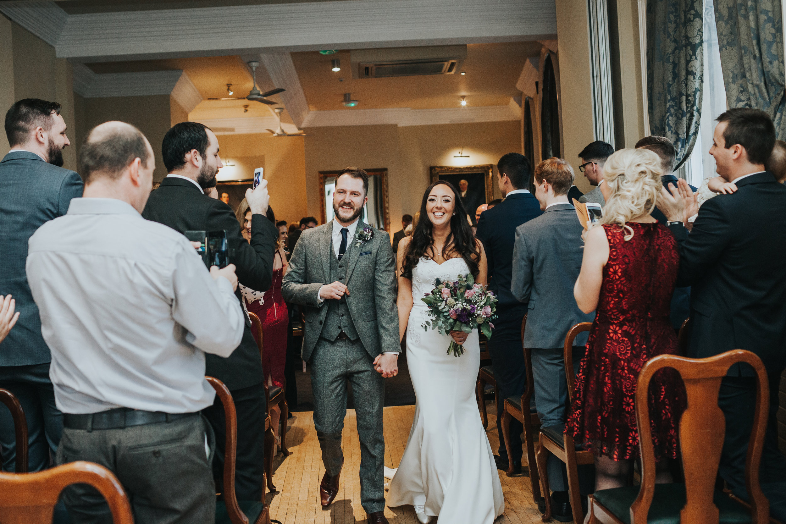 Bride and groom