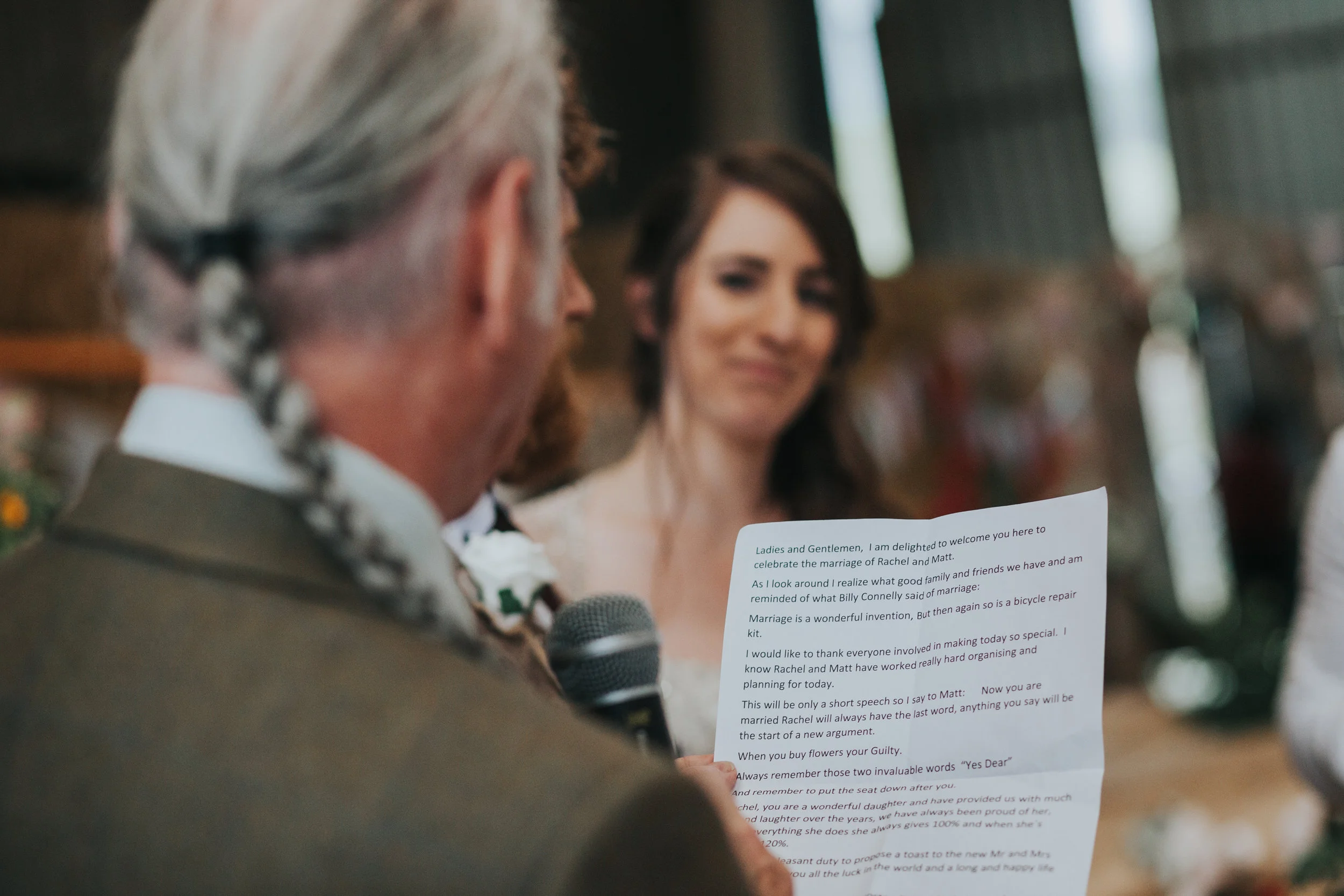  Shot of the speech 