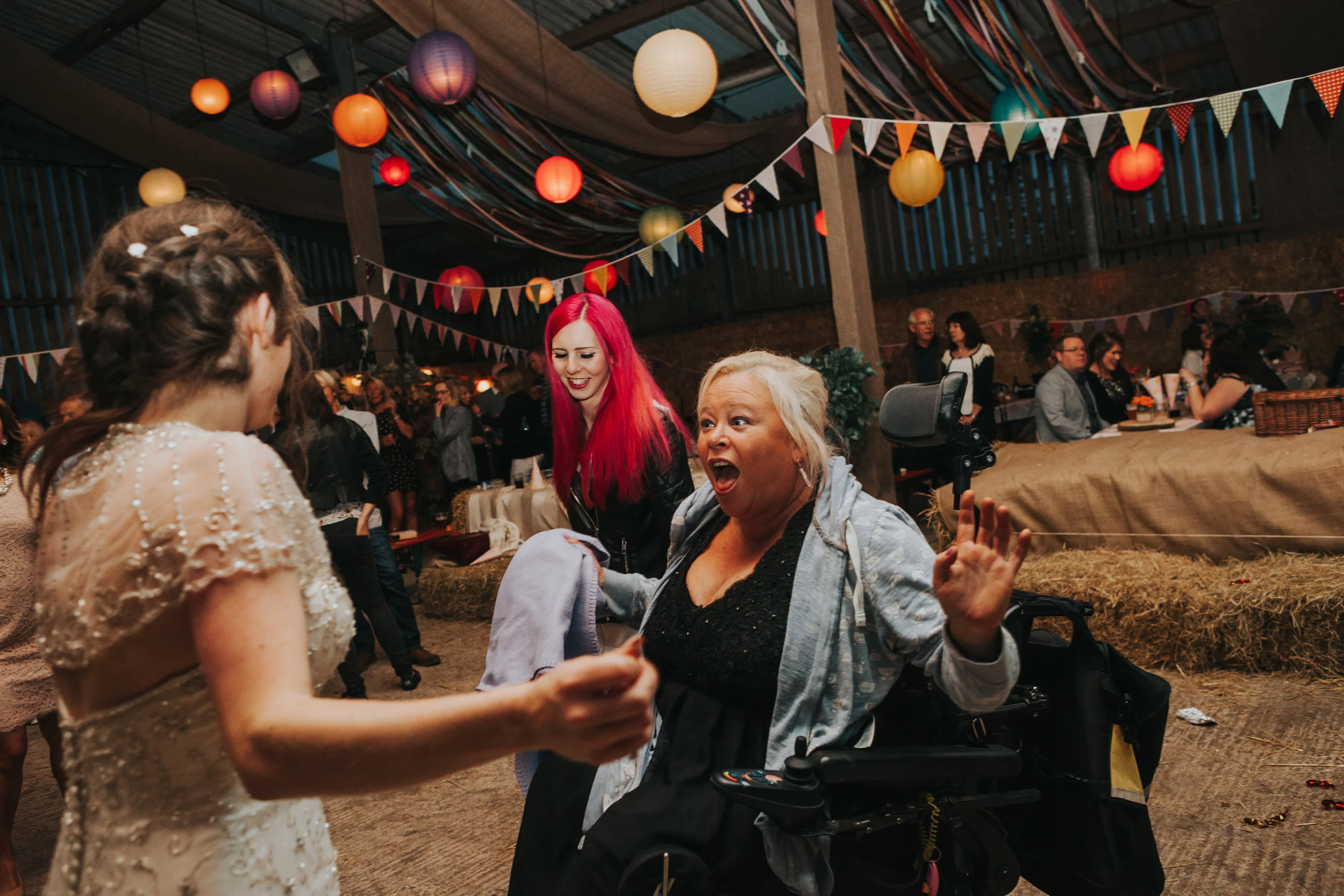  Bride and Maid of honour dancing 