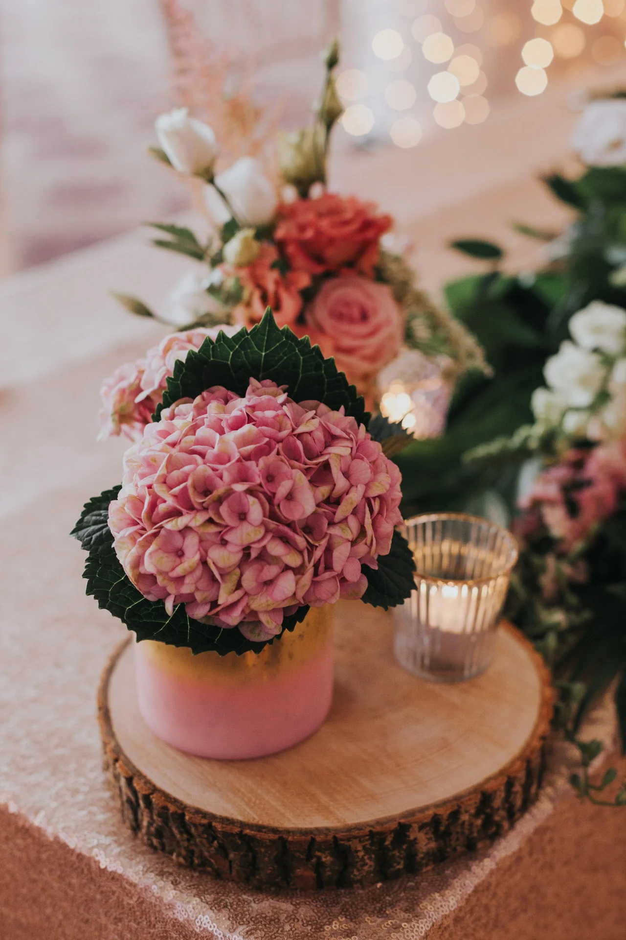 Flower decorations. 