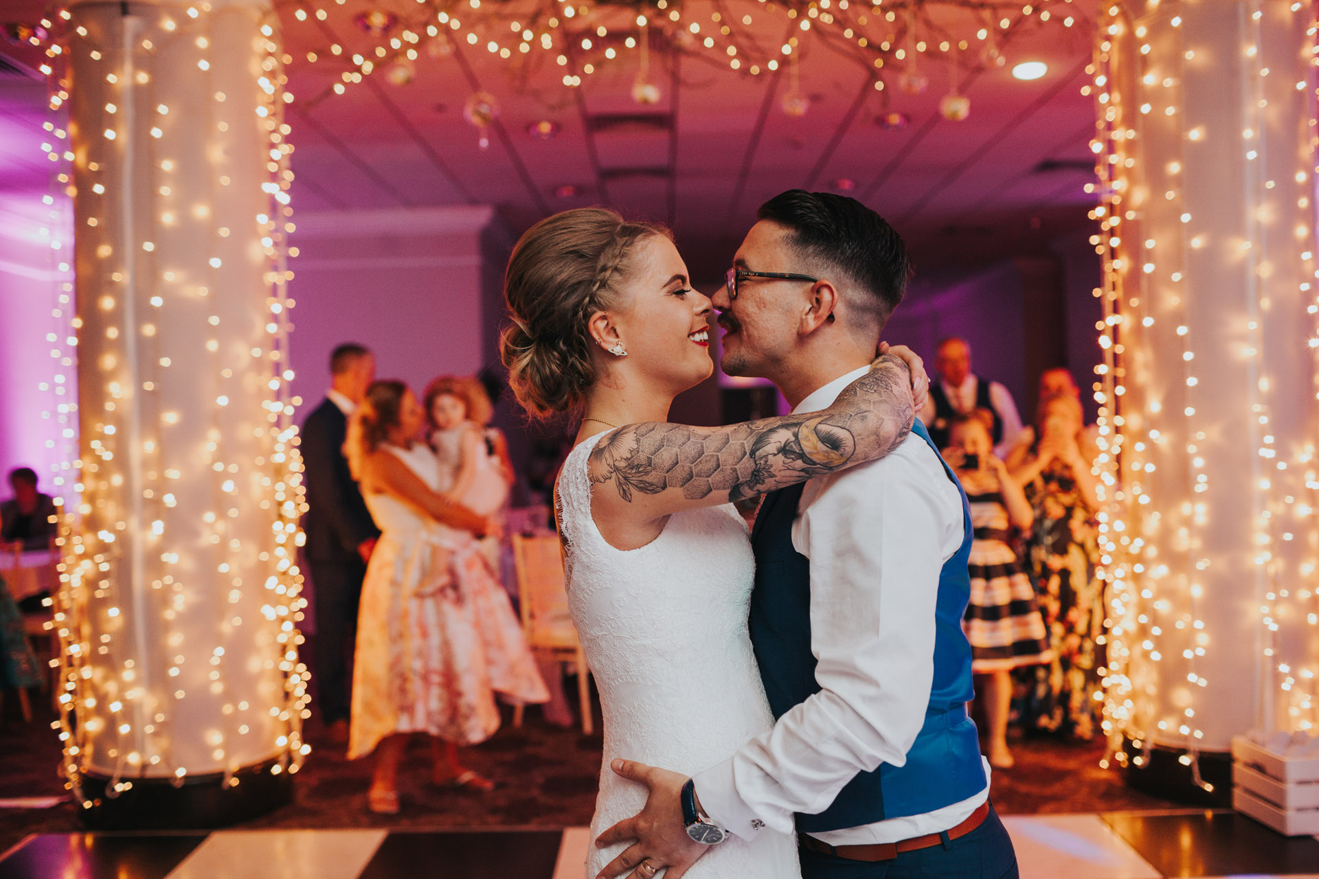 The first dance.