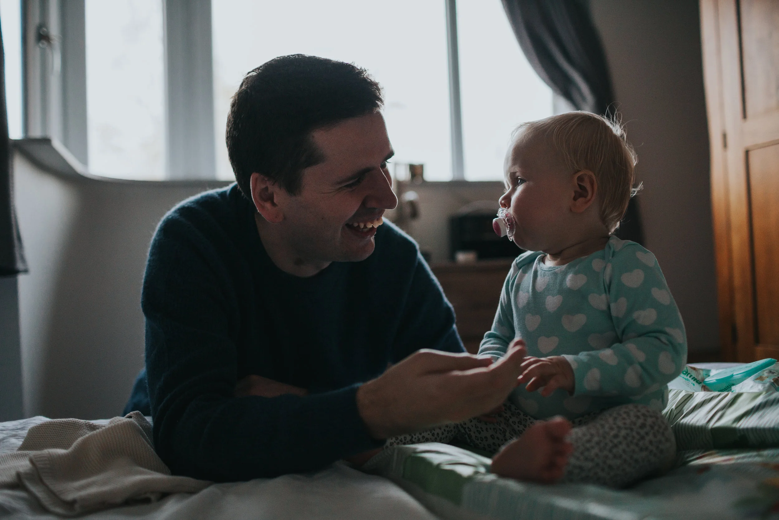 Dad and his baby girl