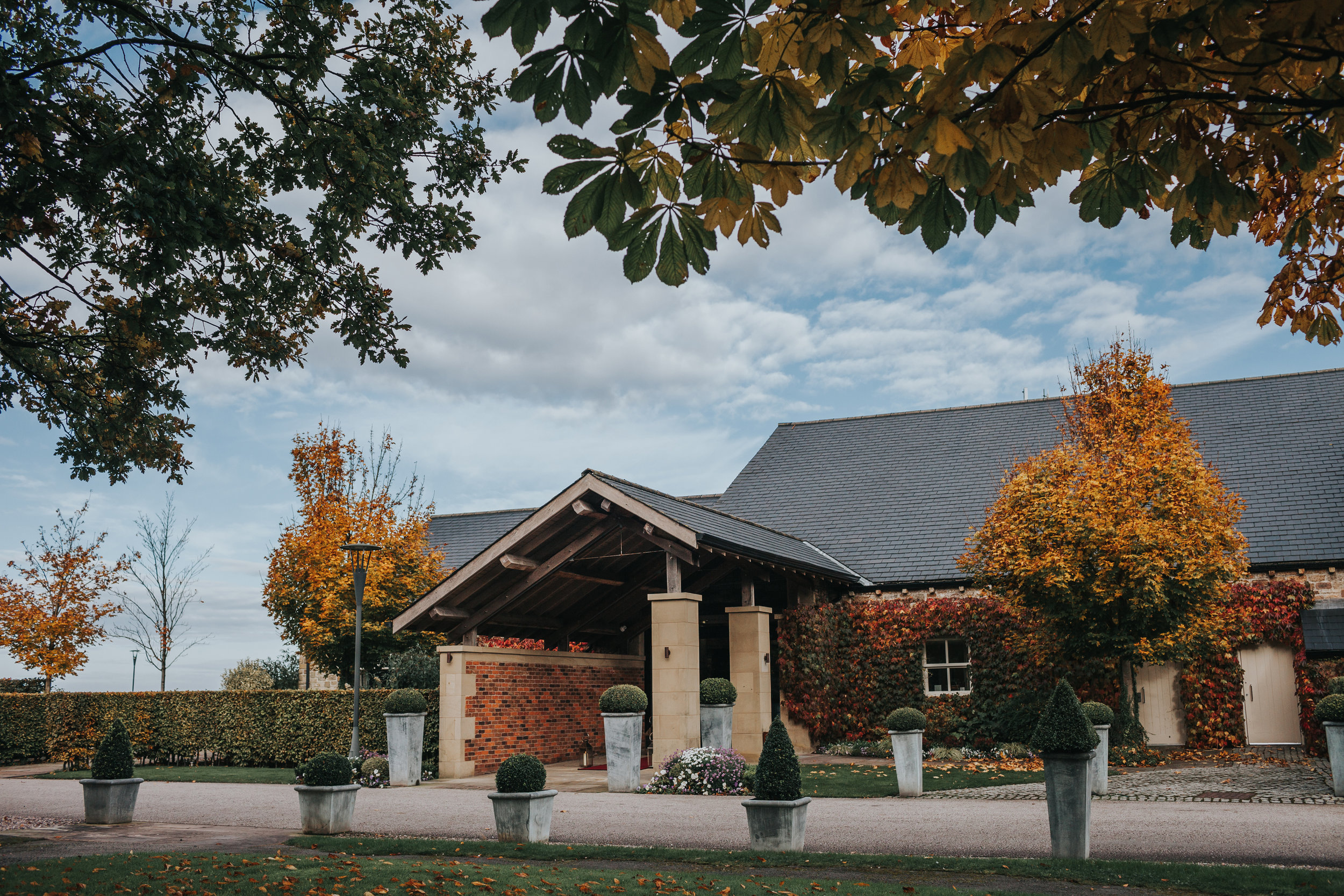 The front of Stanley House Hotel and Spa.