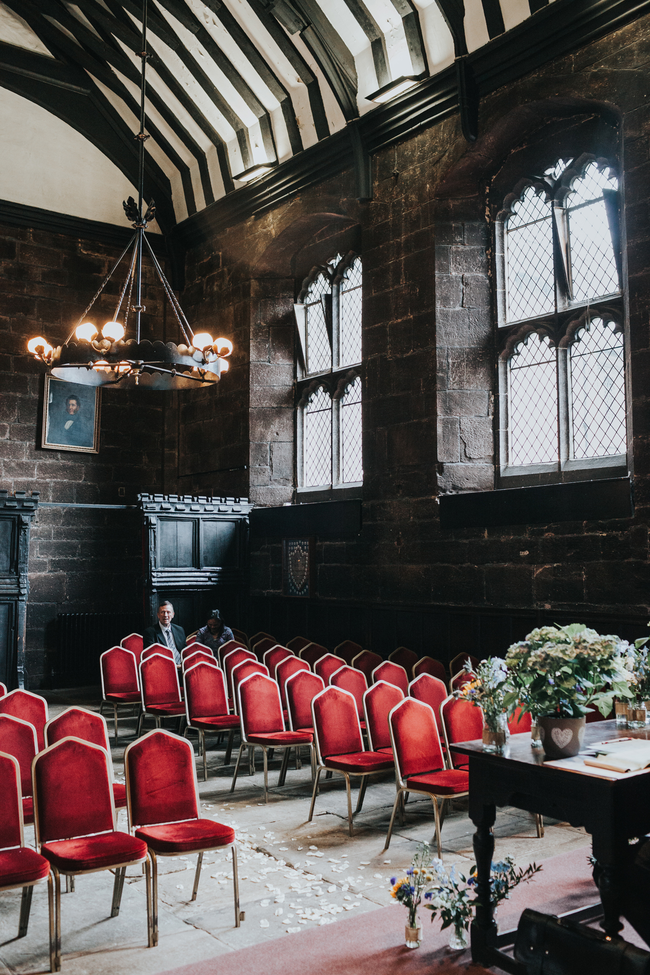 Chetham's Library Wedding Room.