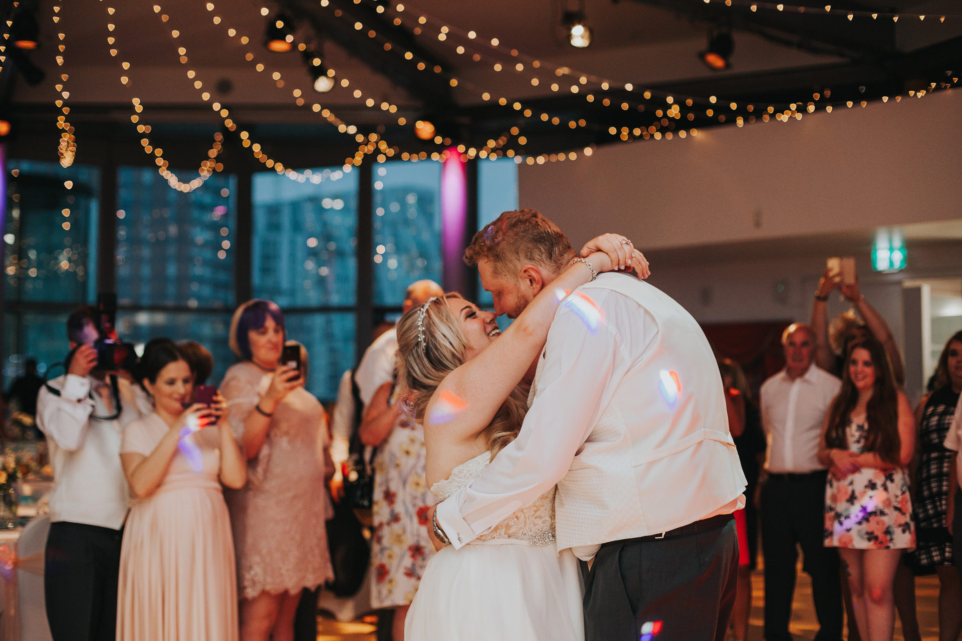 First Dance in The Compass Room, Lowry Theatre