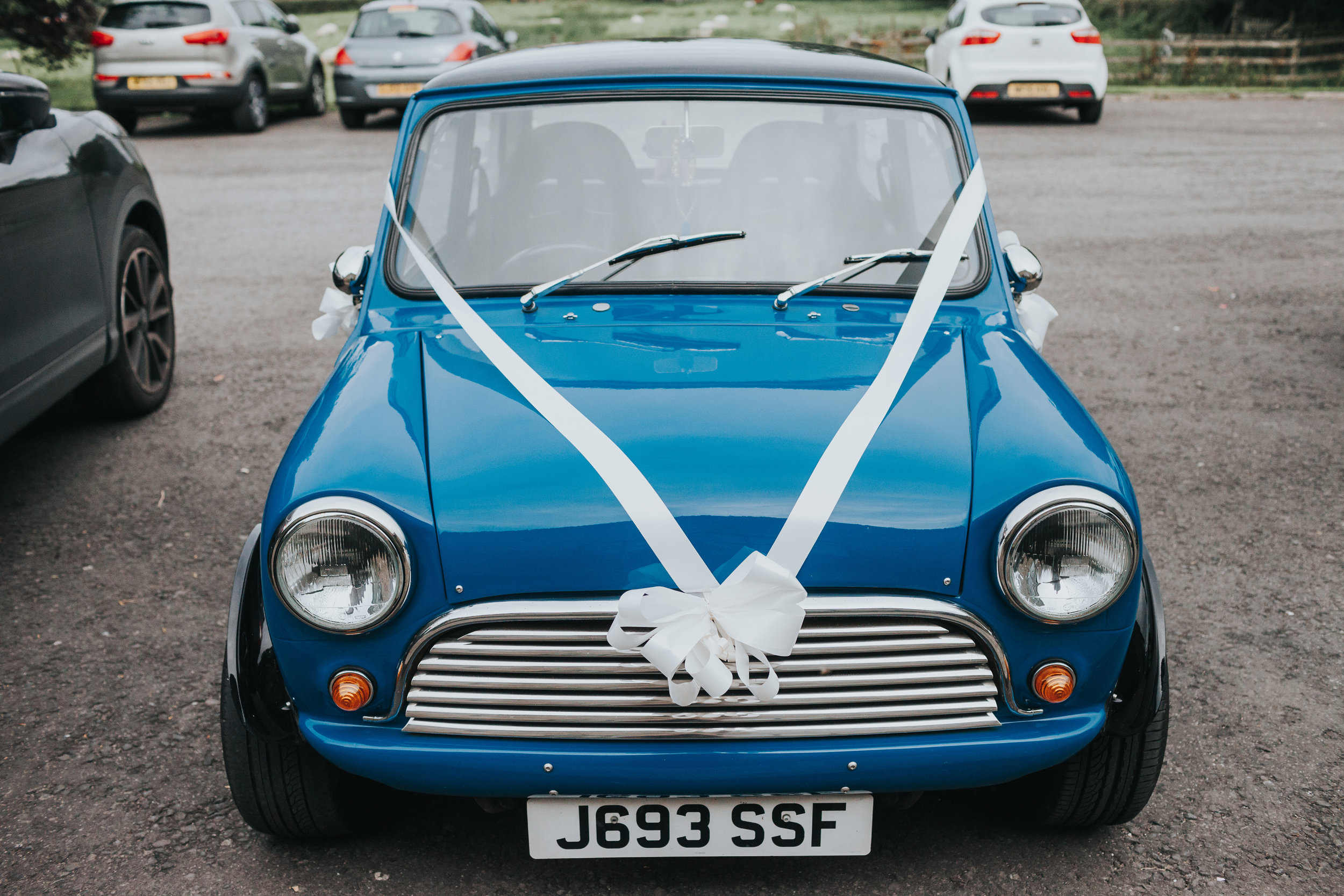 Blue vintage mini. 