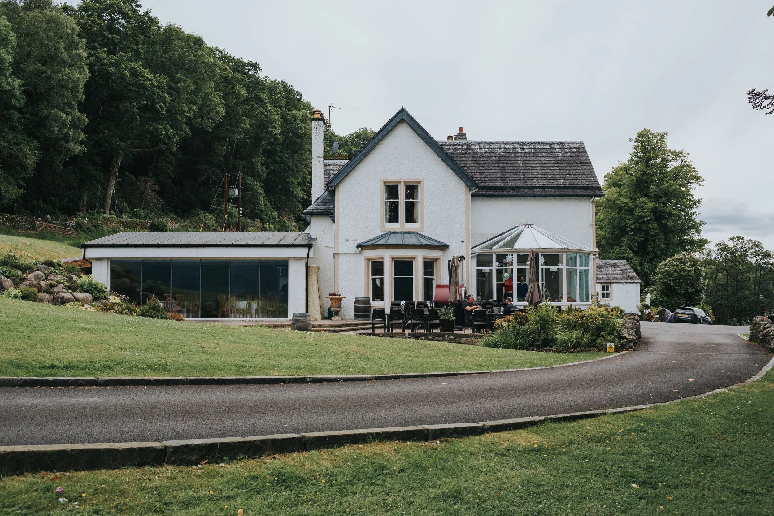 Altskeith Country House Wedding, Loch Ard, Scotland.