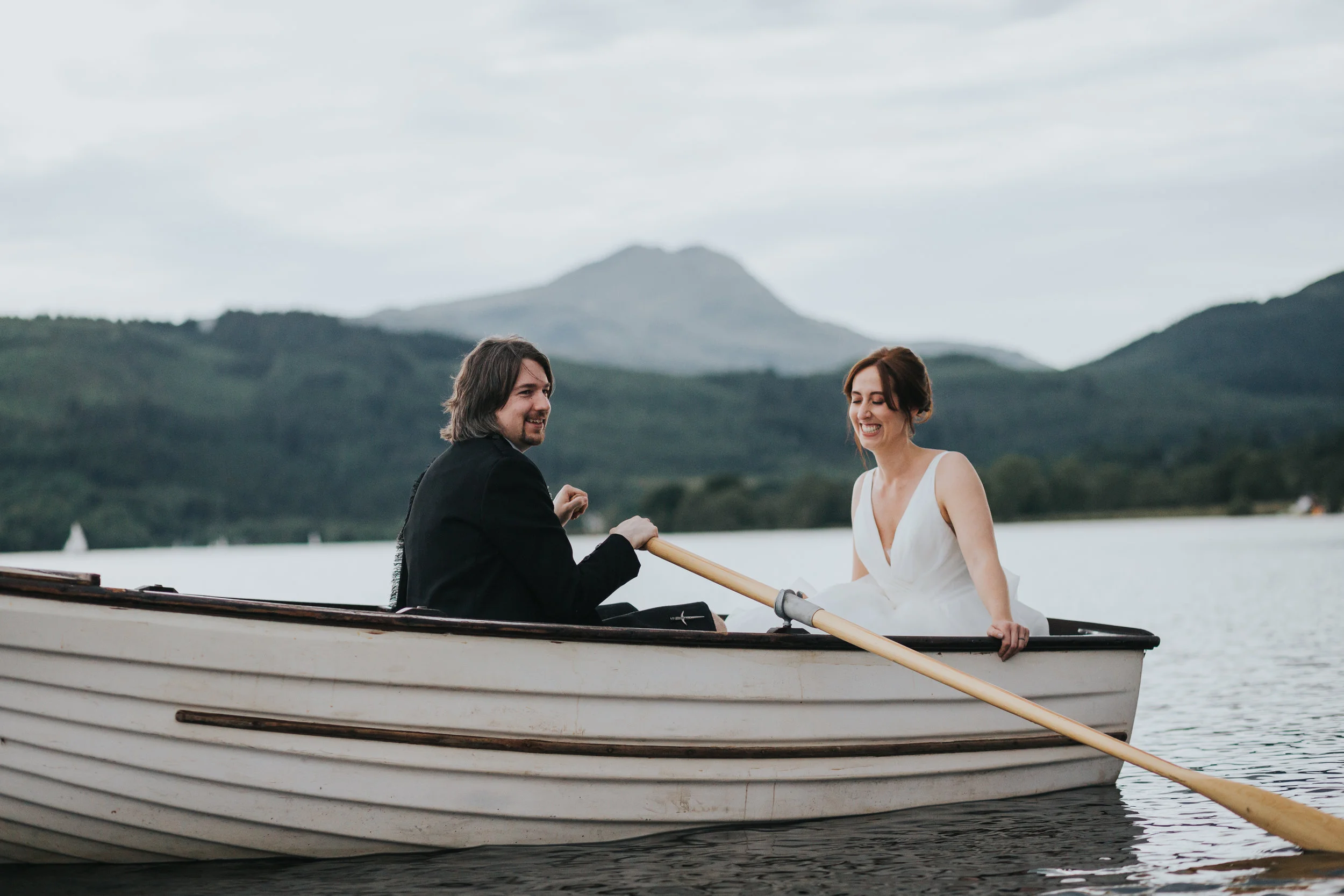 Altskeith Country House Wedding, Loch Ard, Scotland.