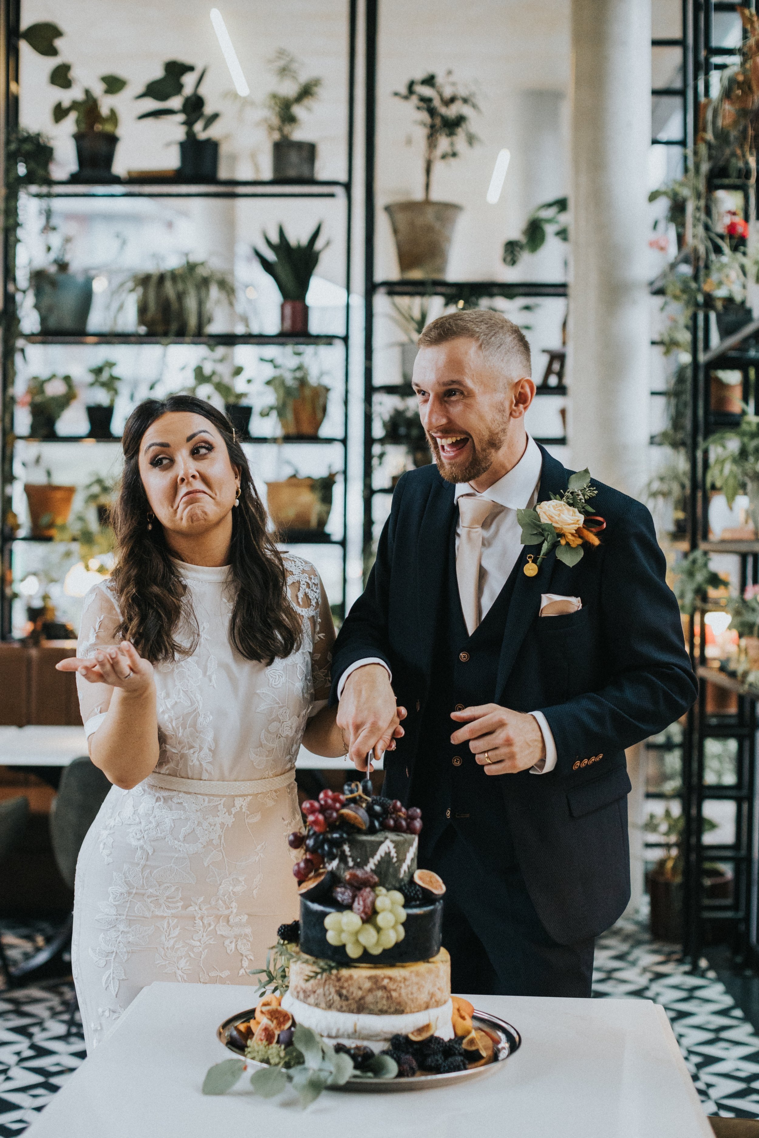 cake cutting at Black Friars Manchester