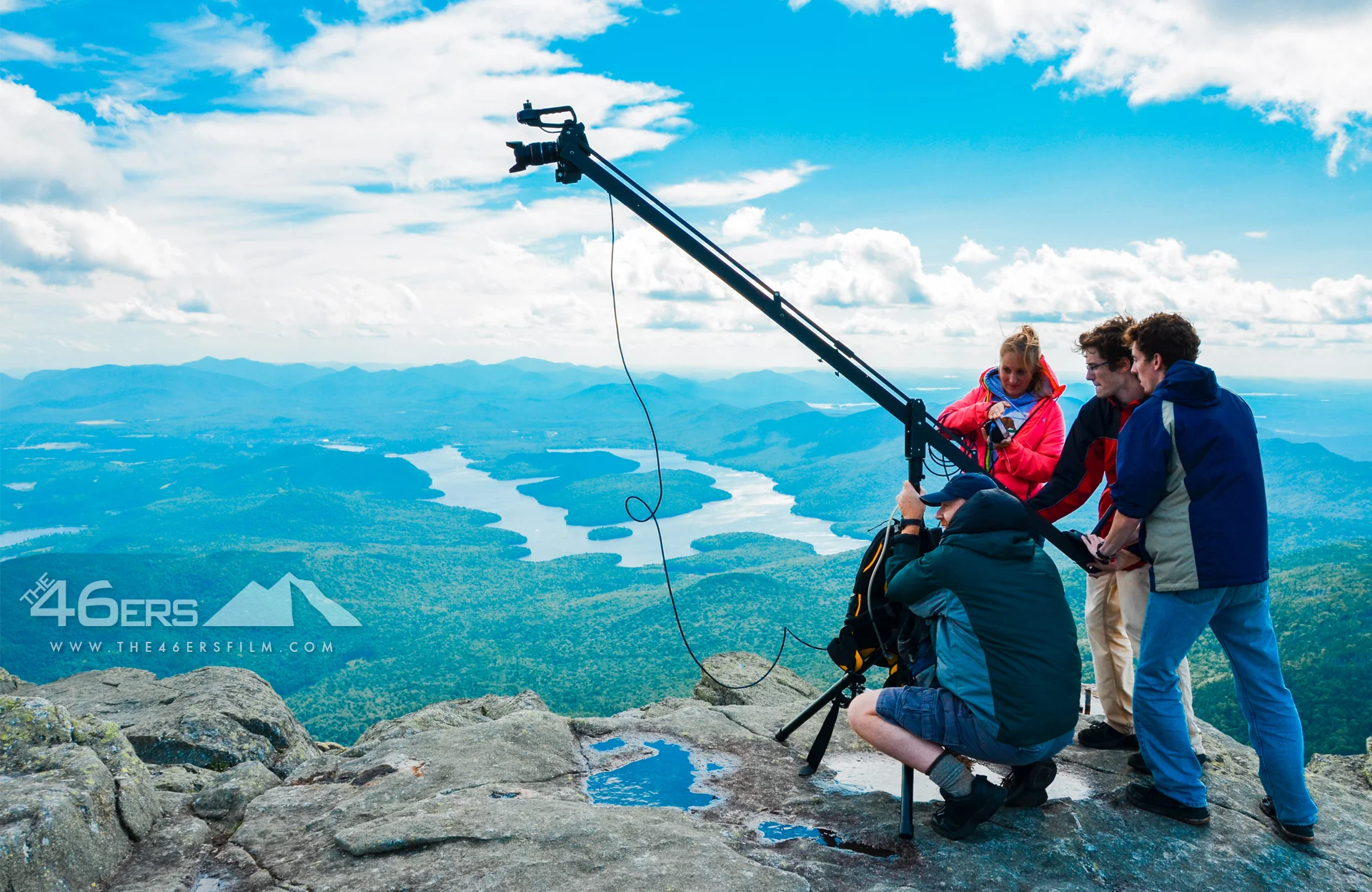 Fighting the wind to get the shot