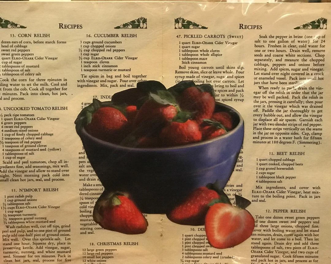 Bowl of strawberries