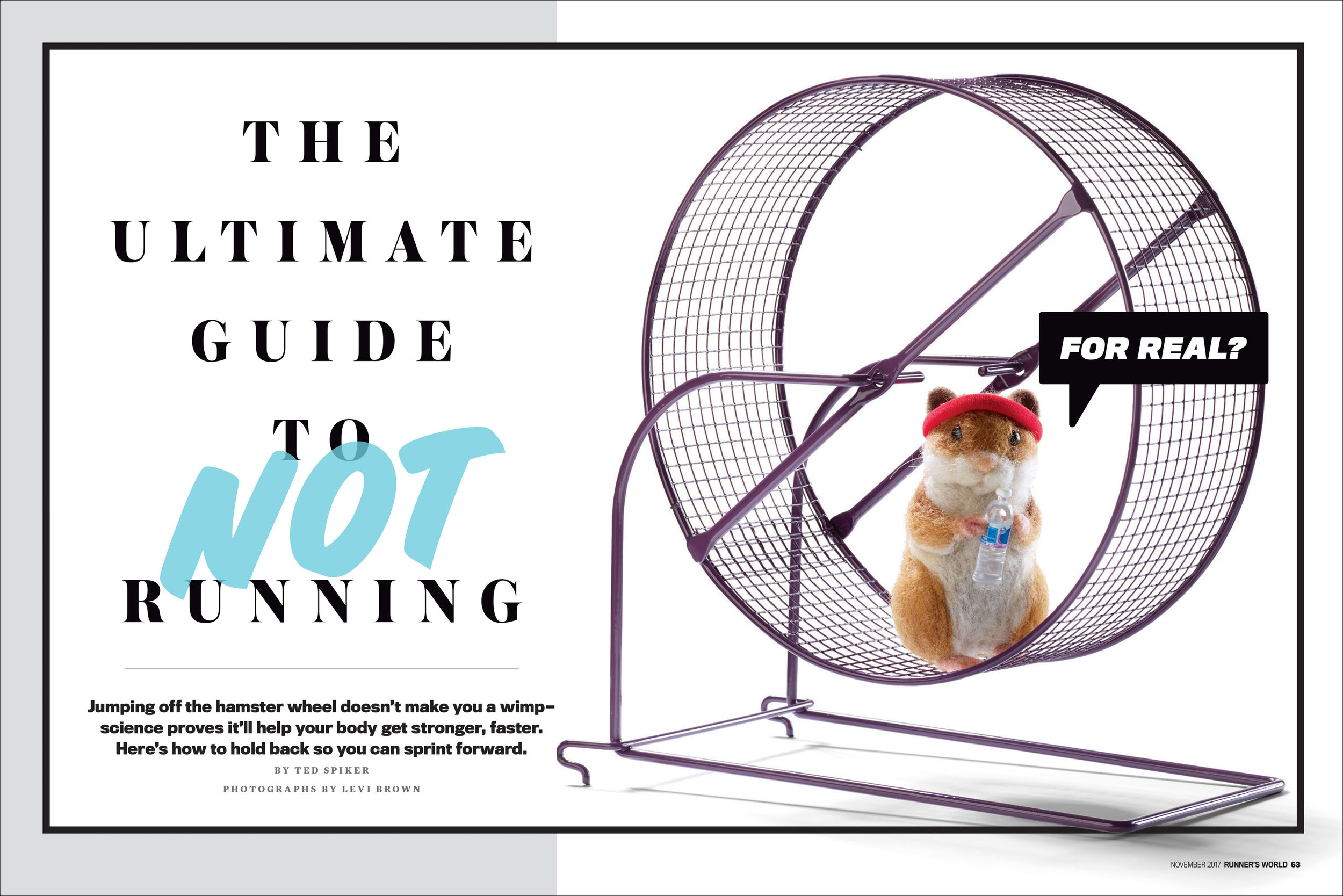 Runner's World Nov 2017 - Photo by Levi Brown