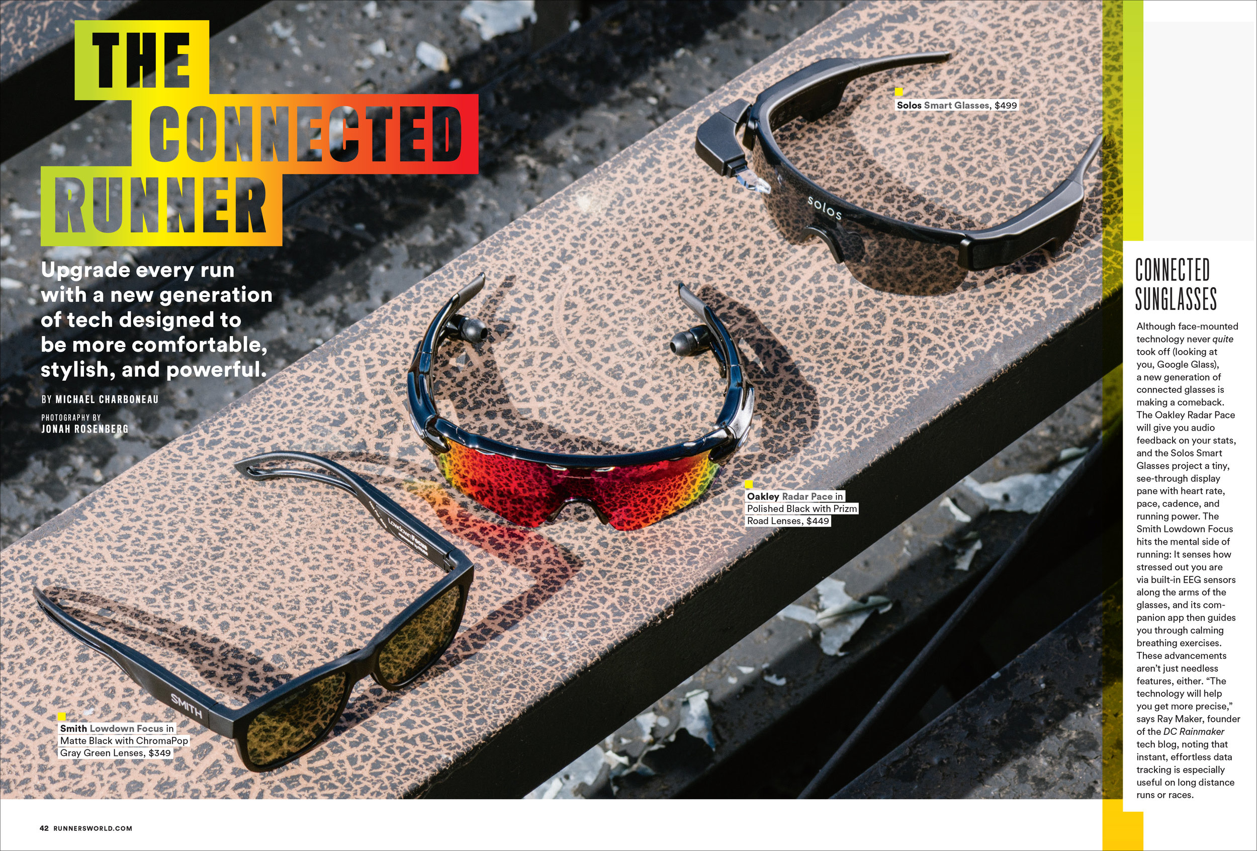 Runner's World June 2018 - Photo by Jonah Rosenberg