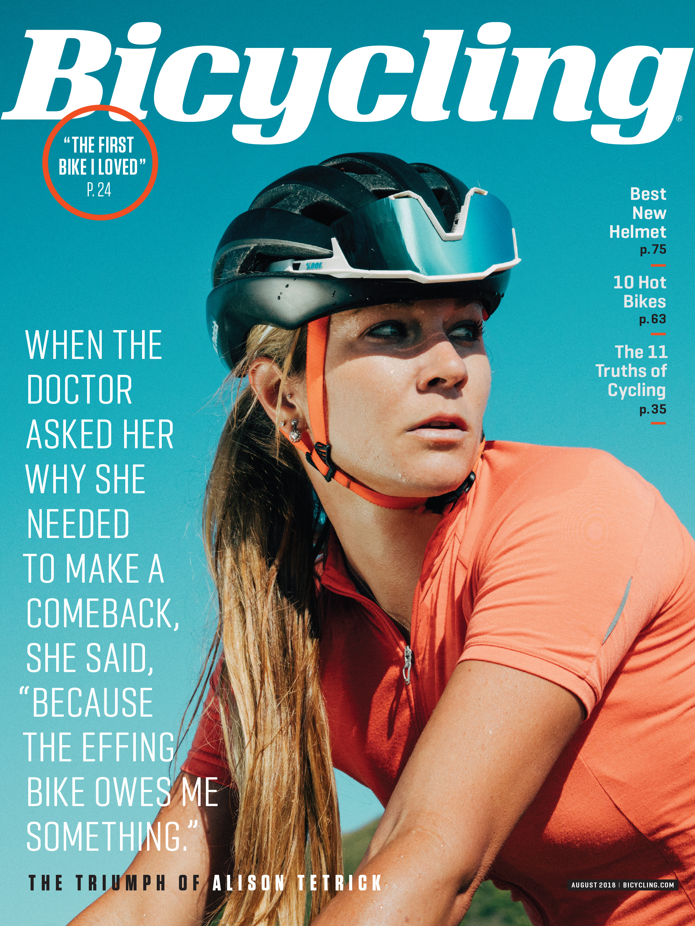 Bicycling Aug 2018 - Photo by Ryan Young