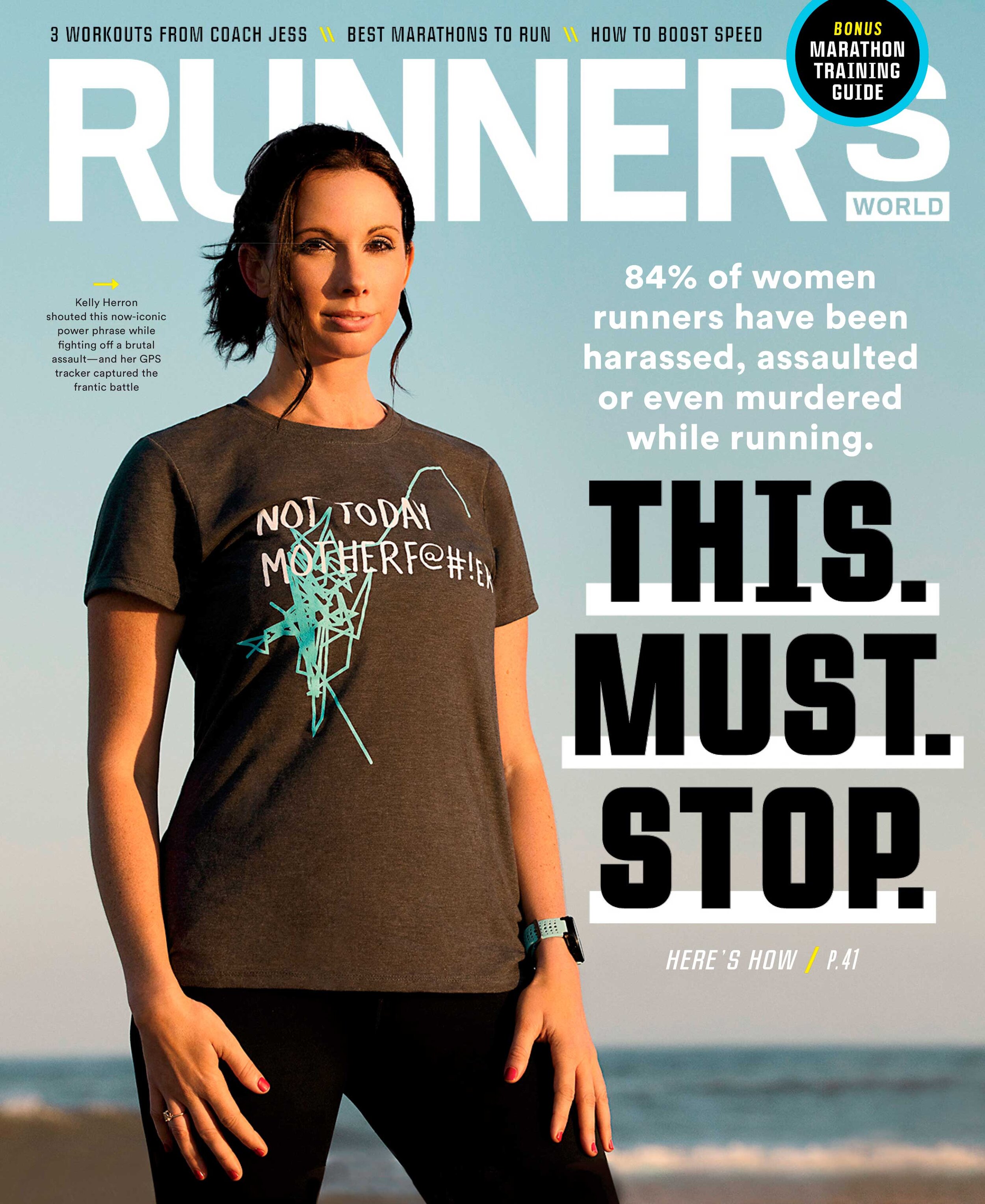 Runner's World Nov 2019 - Photo by Laurel Golio