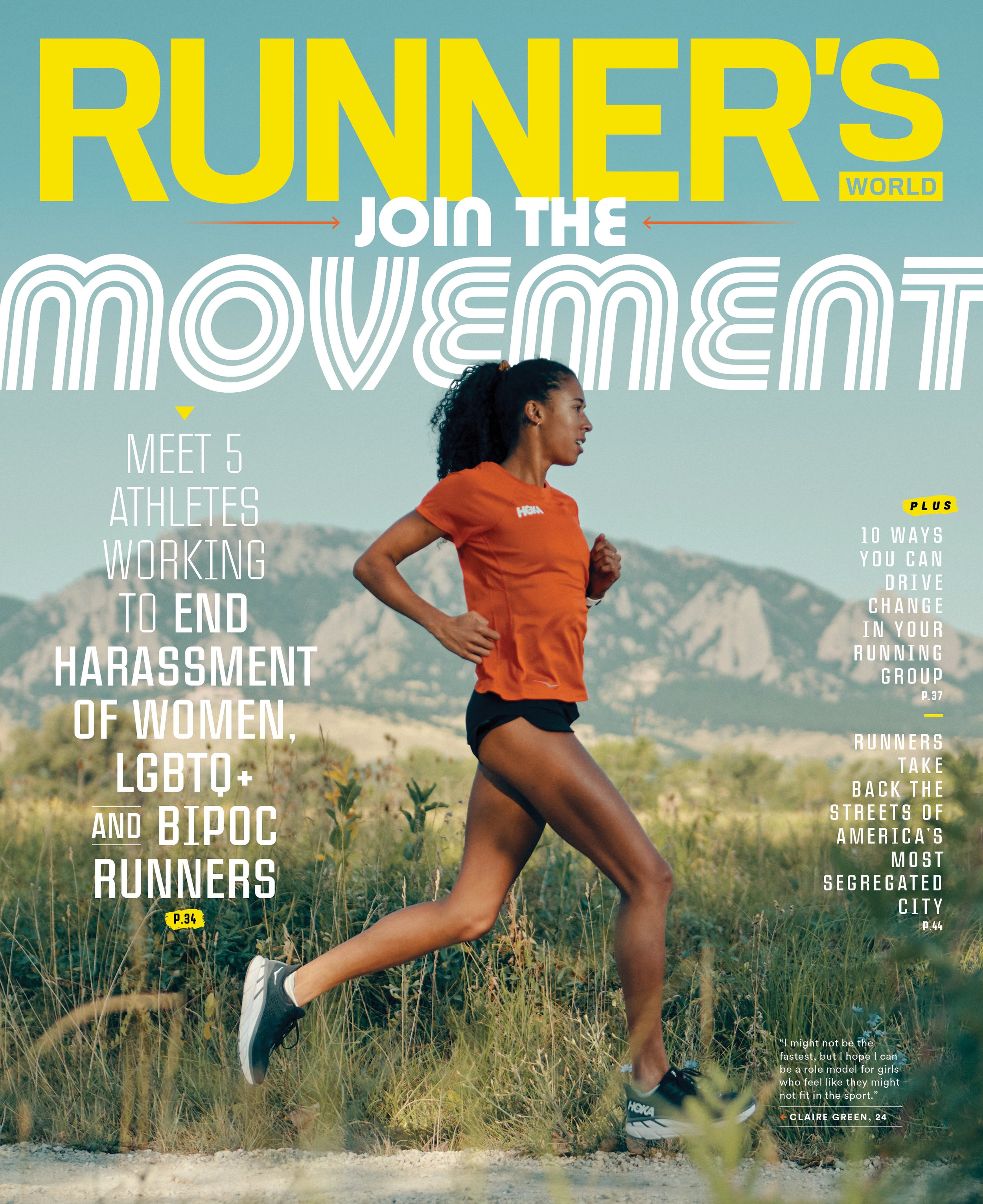Runner’s World Nov 2020 - Photo by Caleb Alvarado