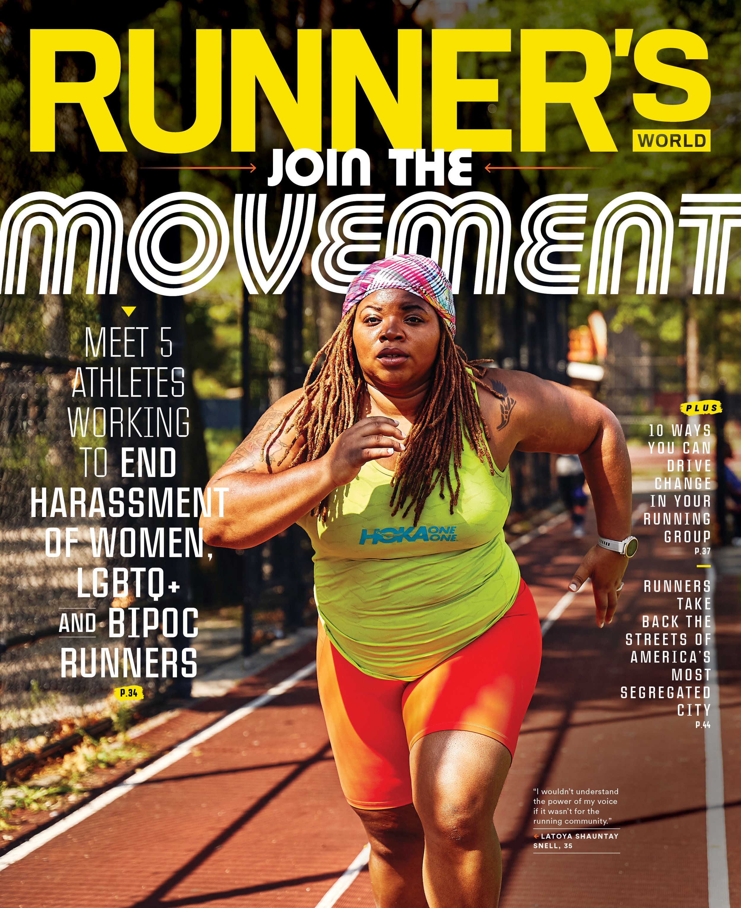 Runner’s World Nov 2020 - Photo by Parker Feierbach