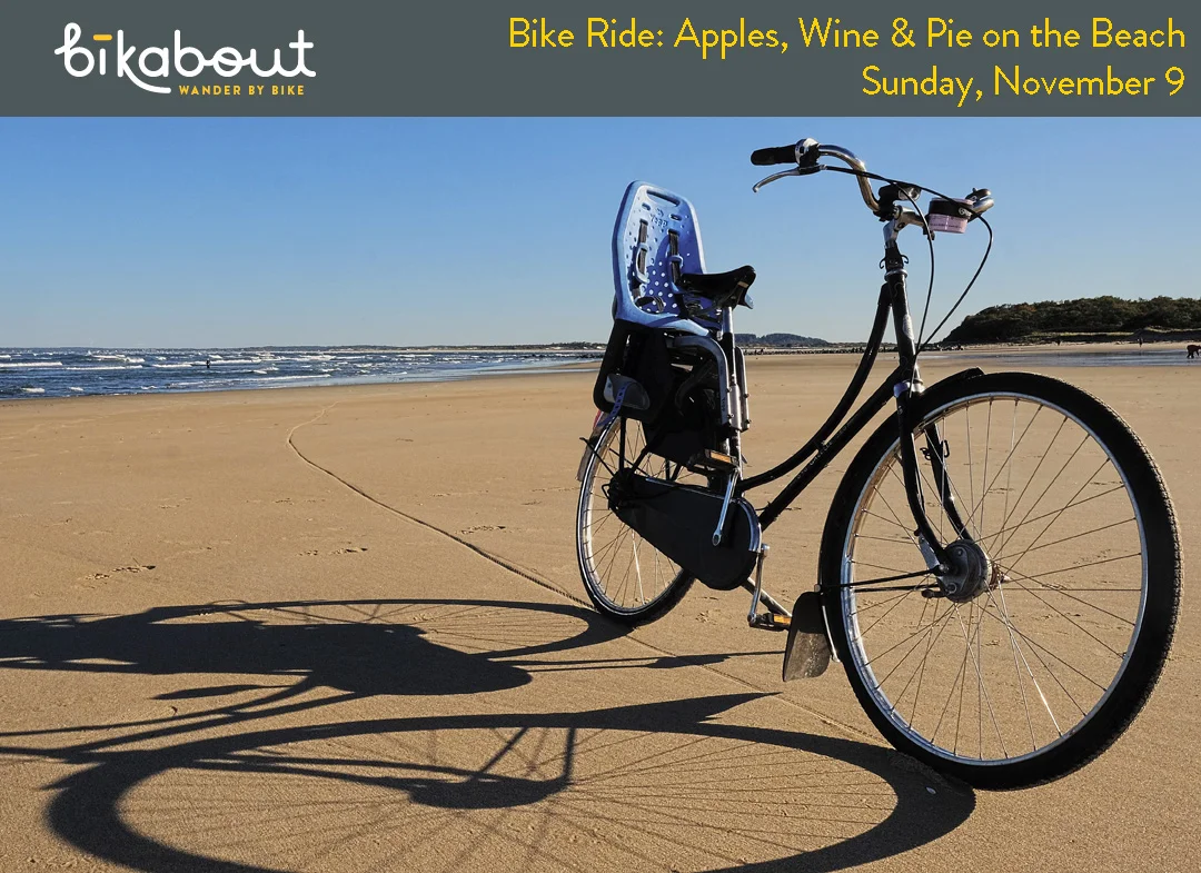 Bike Ride: Apples, Wine & Pie on the Beach